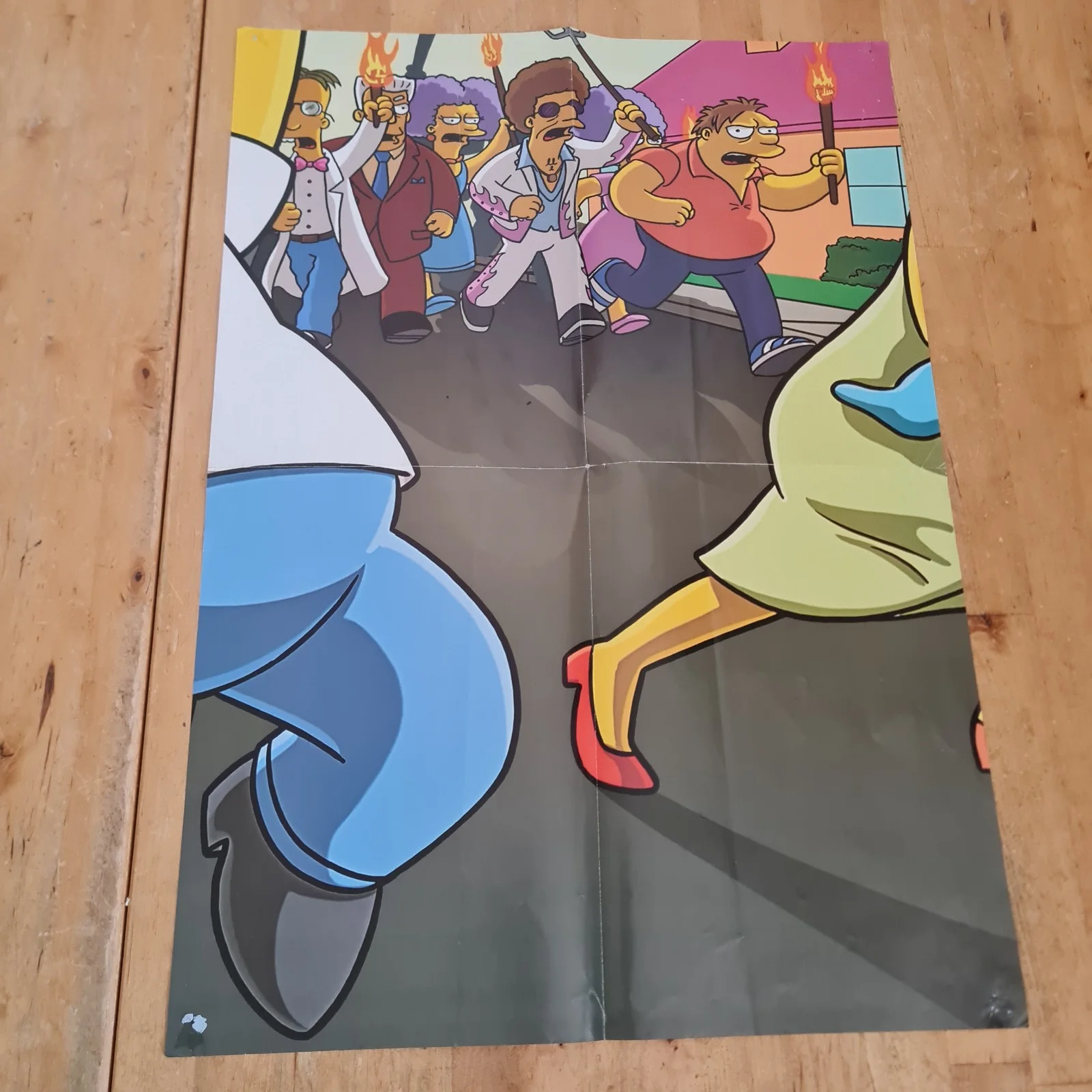 The Simpsons Movie Promotional Poster Homer Couch 2007 The Sun, изображение 4
