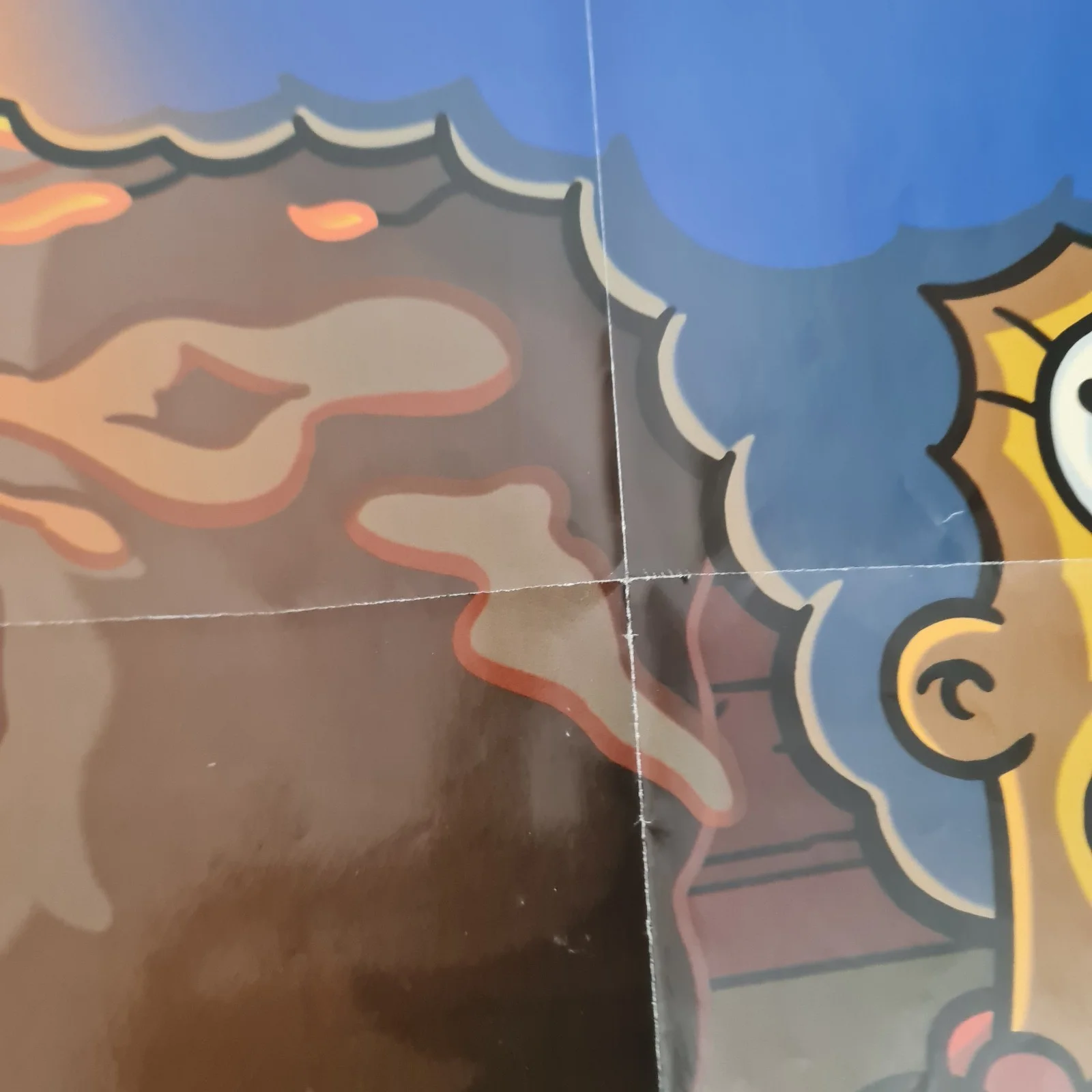 The Simpsons Movie Promotional Poster Marge Fire 2007 The Sun, изображение 2