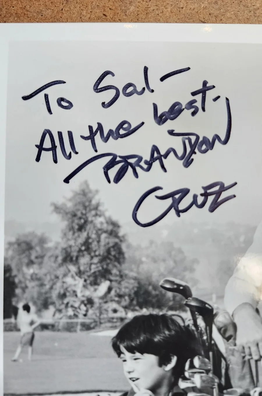 Brandon Cruz — Photo of BRANDON CRUZ & Bill Bixby - SIGNED / Autographed by Brandon Cruz 8x10, изображение 5