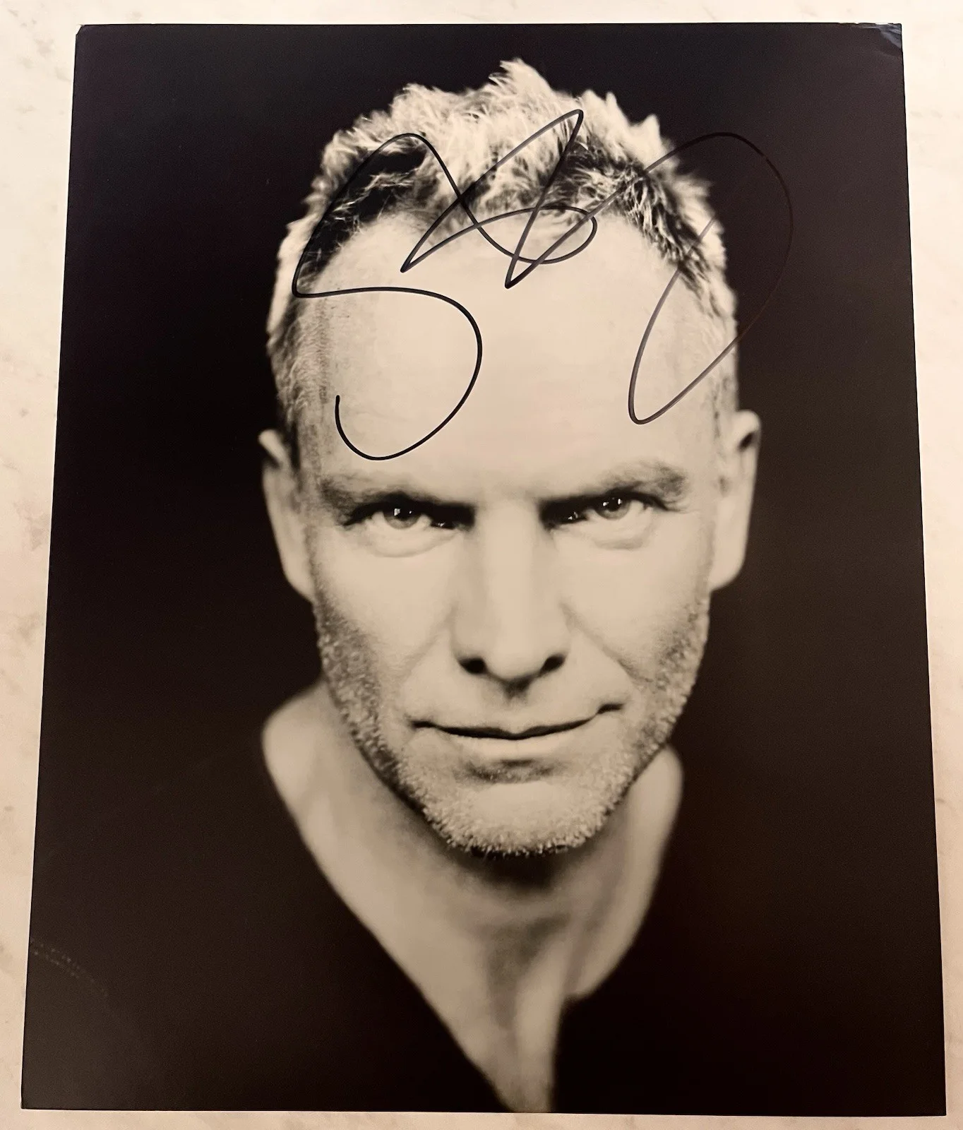 Signed Sting Photo The Police, image 2