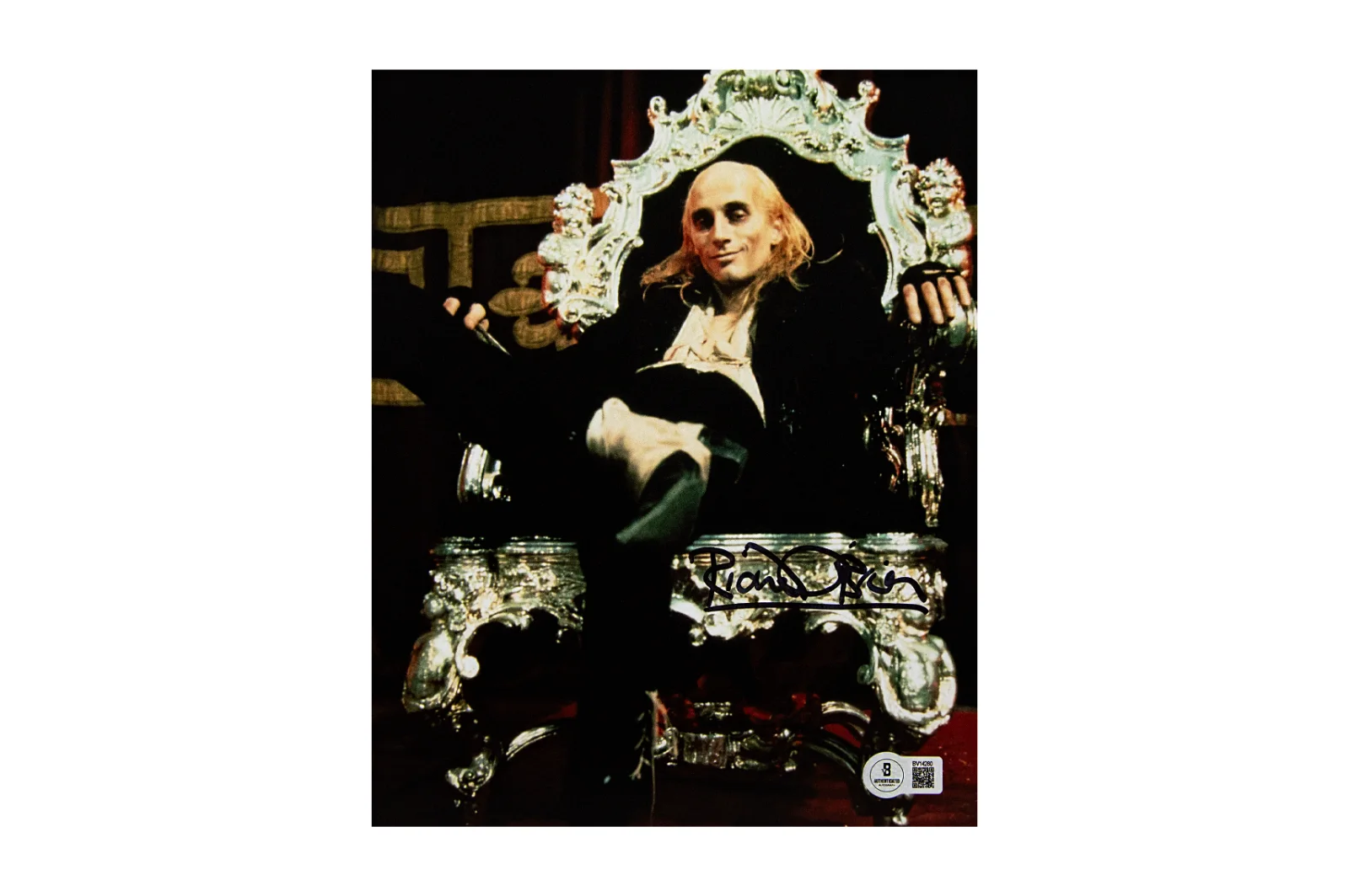RICHARD O'BRIEN — Richard O'Brien Autographed 'Rocky Horror Picture Show' 8x10 Photo (Beckett BAS)