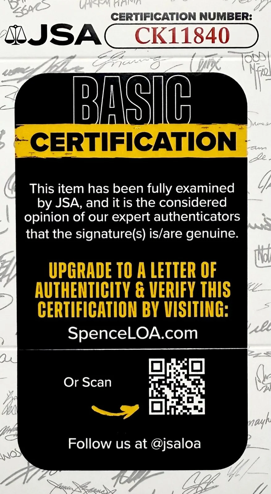 DR. JOHN Signed Autographed 3"x 5" INDEX CARD The Night Tripper JSA CERTIFIED, image 2