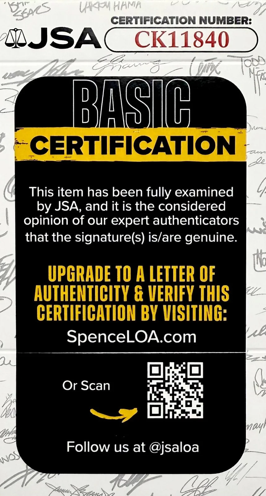 DR. JOHN Signed Autographed 3"x 5" INDEX CARD The Night Tripper JSA CERTIFIED, image 4