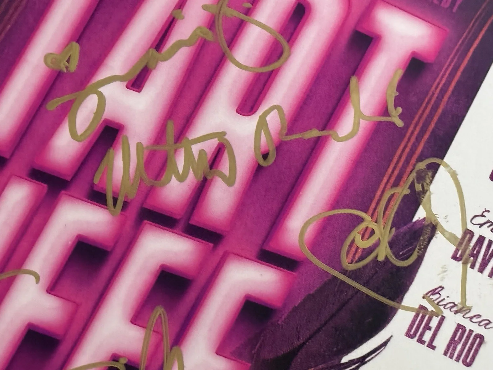 Matthew Broderick, cast members — Tartuffe Matthew Broderick cast signed +7 Off Broadway Playbill Program, image 4