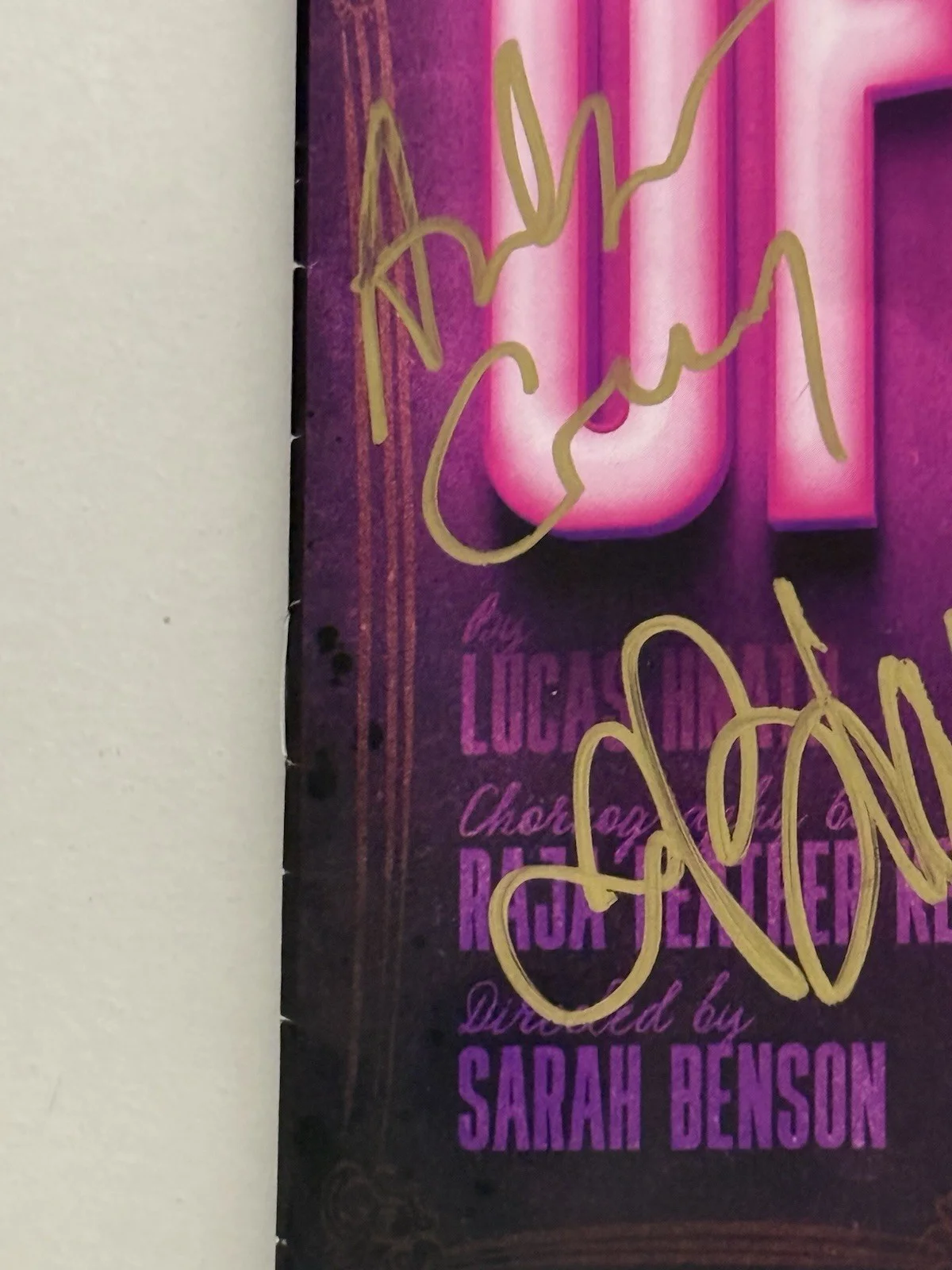 Matthew Broderick, cast members — Tartuffe Matthew Broderick cast signed +7 Off Broadway Playbill Program, image 5