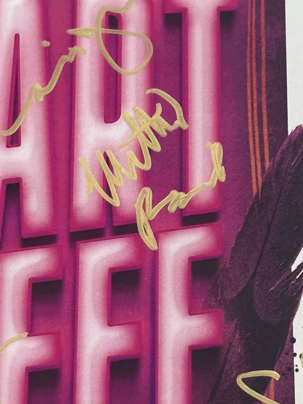 Matthew Broderick, cast members — Tartuffe Matthew Broderick cast signed +6 Off Broadway Playbill Program, image 3