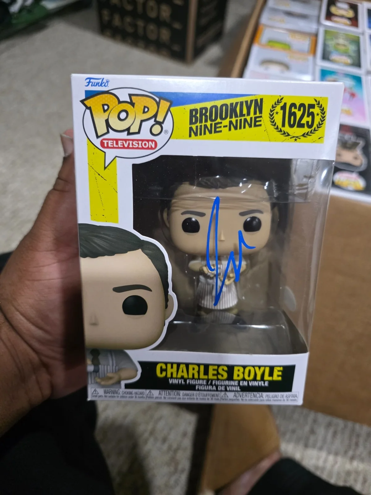 Joe Lo Truglio — Joe Lo Truglio Signed Brooklyn Nine-Nine Charles Boyle Funko Pop jsa coa