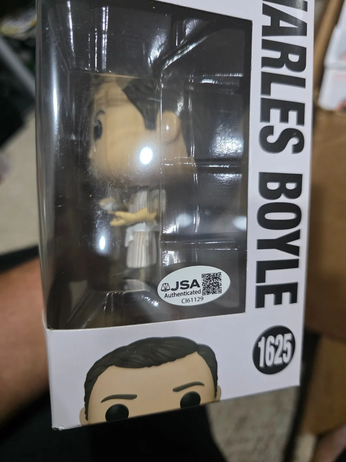 Joe Lo Truglio — Joe Lo Truglio Signed Brooklyn Nine-Nine Charles Boyle Funko Pop jsa coa, image 2