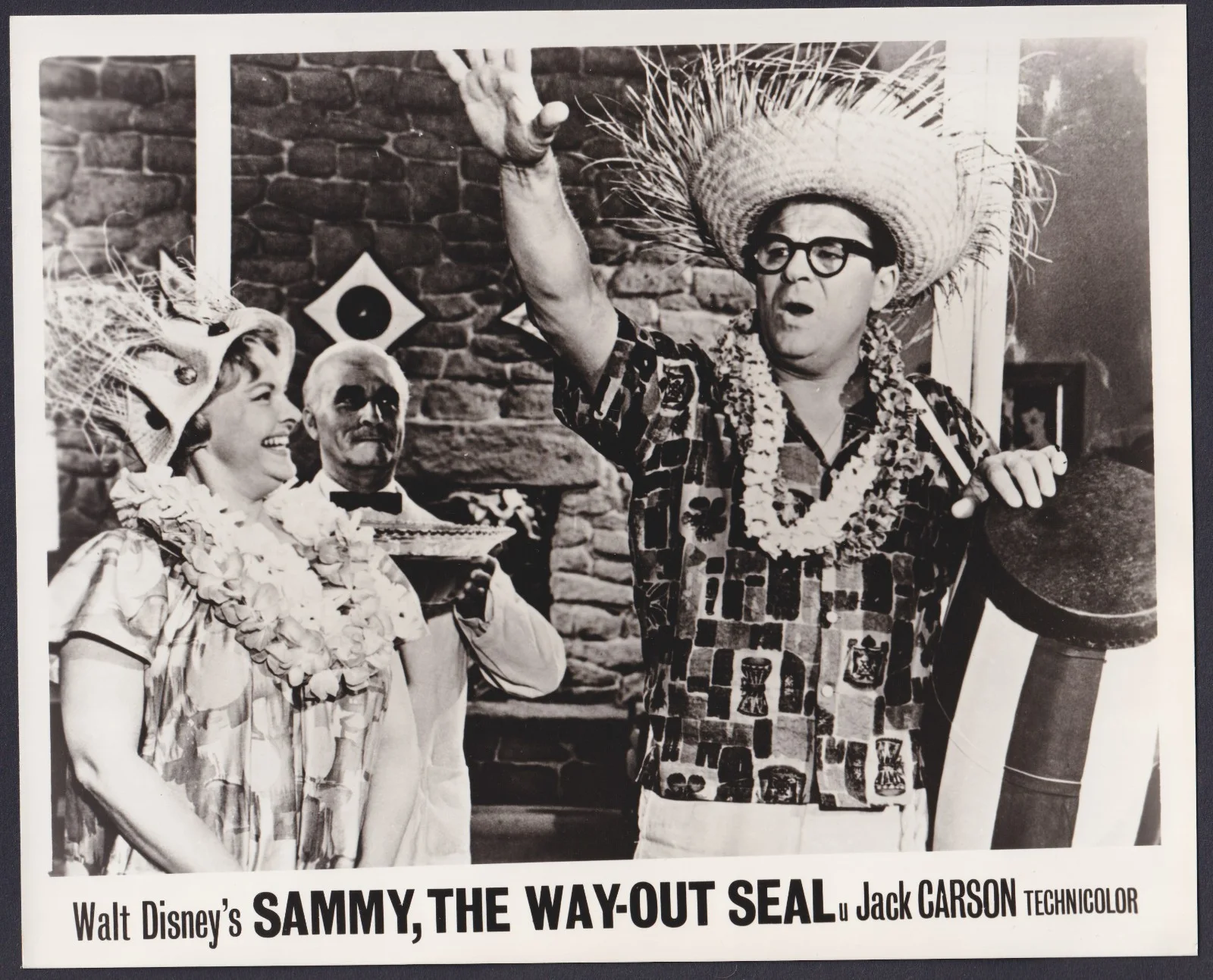 Sammy, The Way-Out Seal 8x ORIGINAL UK FOH Lobby Cards Disney Robert Culp 1962, изображение 5