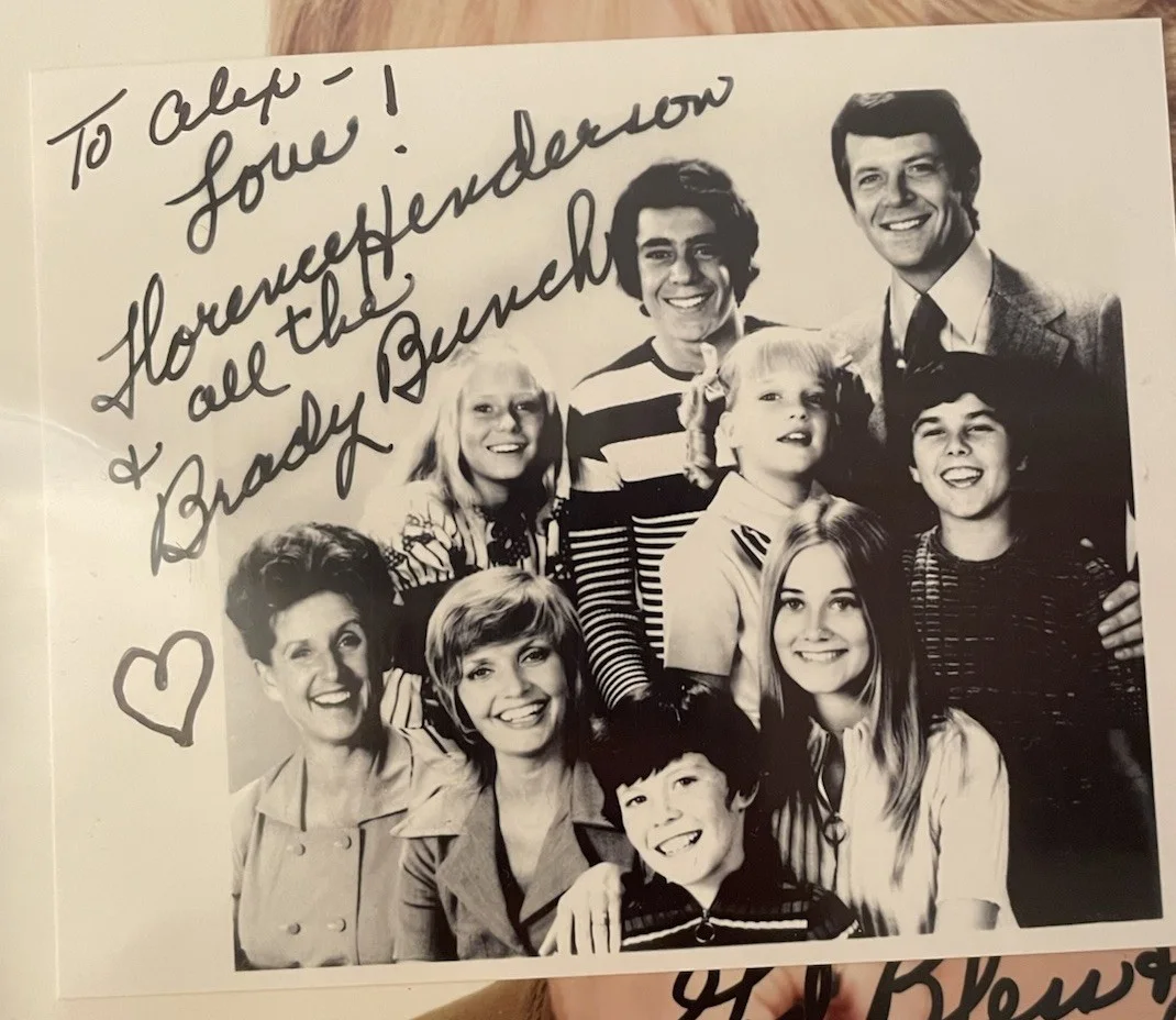 Florence Henderson — (2X) FLORENCE HENDERSON AUTOGRAPH Two (2) Signed Photos The Brady Bunch Mom RIP, image 2