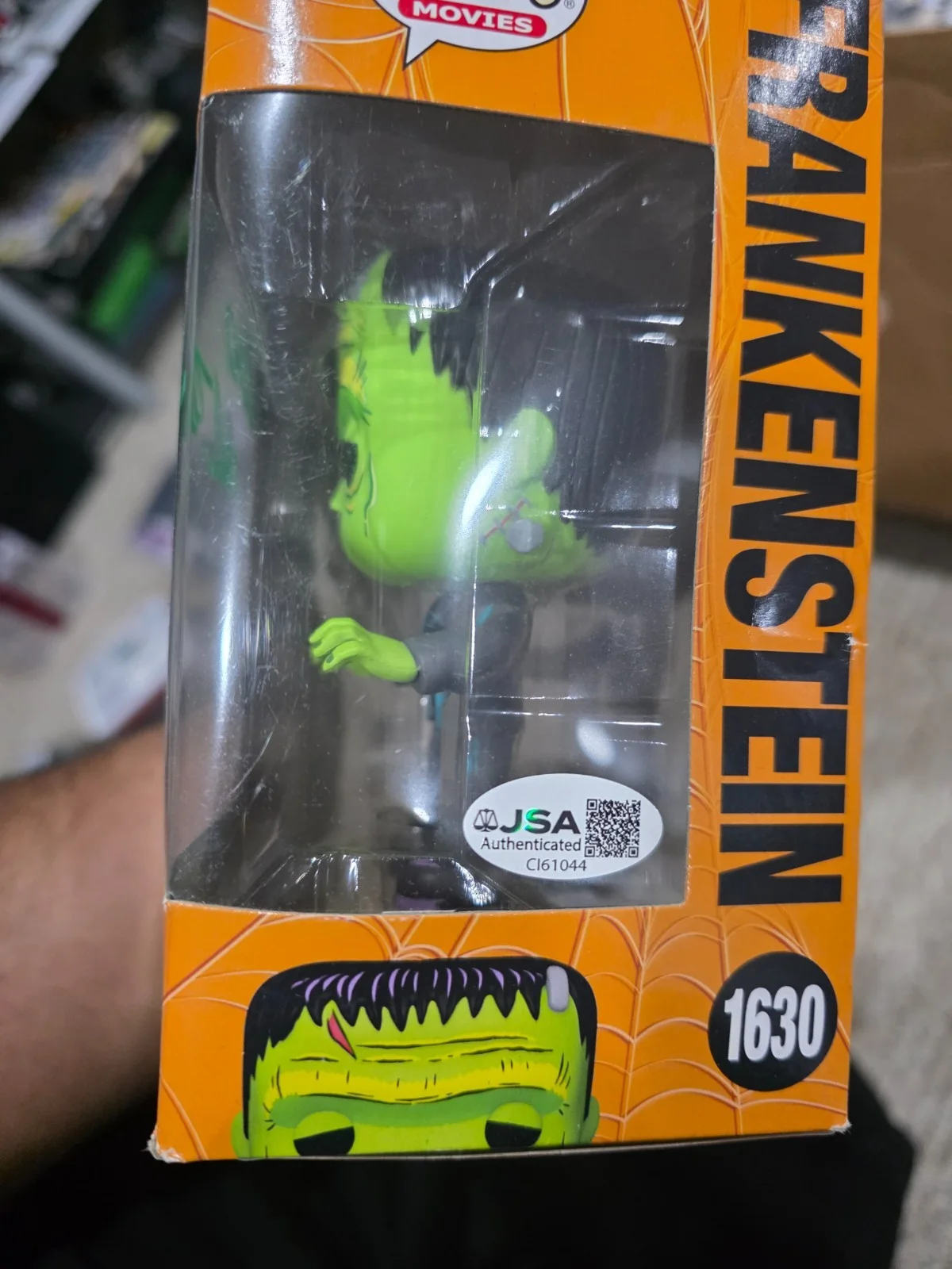 Guillermo Del Toro Signed Frankenstein Director Netflix Funko Autograph JSA COA, изображение 2