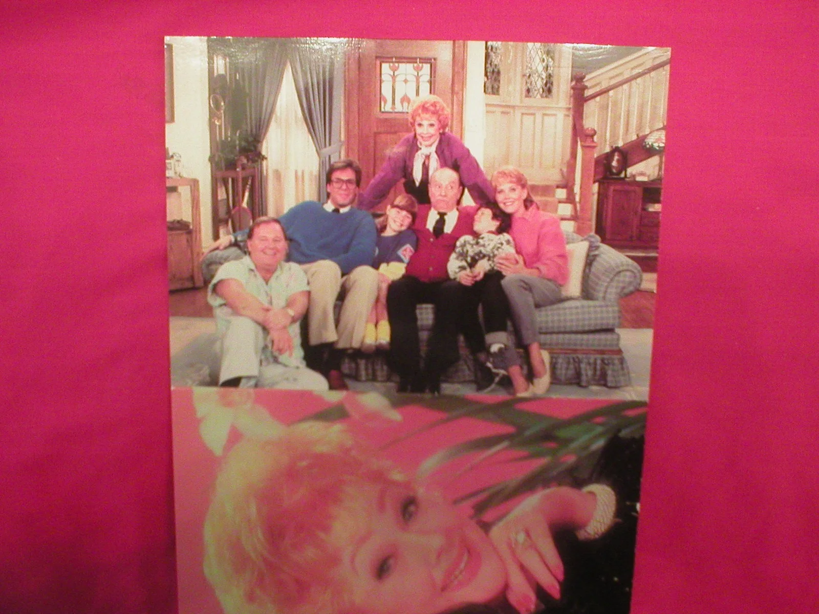 Lucille Ball, Cast — VINTAGE LUCILLE BALL SIGNED PHOTO & CAST OF LIFE WITH LUCY., изображение 2