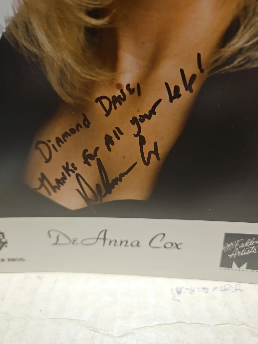 DeAnna Cox Signed 8x10 Photo. Country Singer, изображение 3