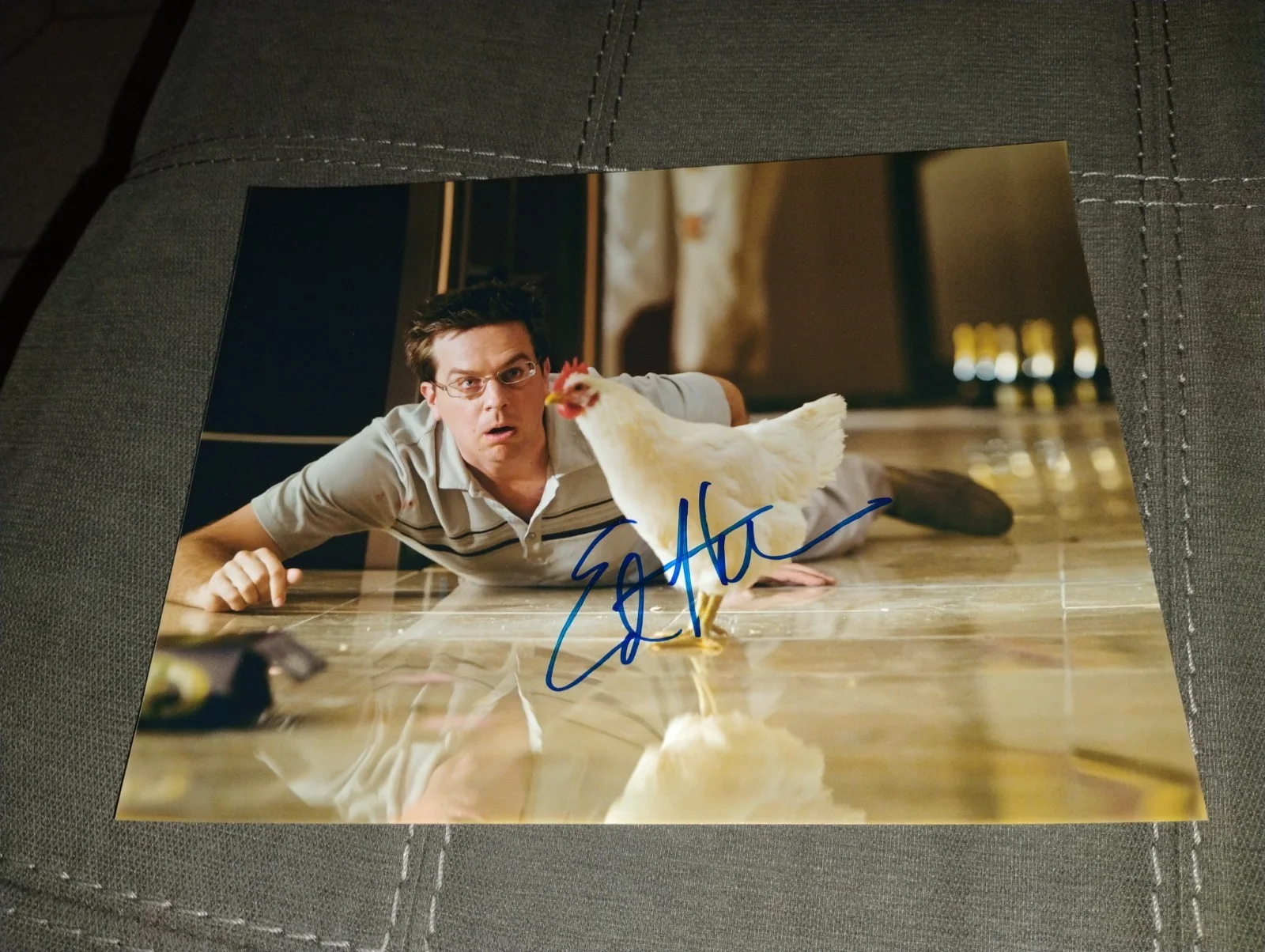 Ed Helms — Autographed Ed Helms Signed Photo The Hangover 8.5x11
