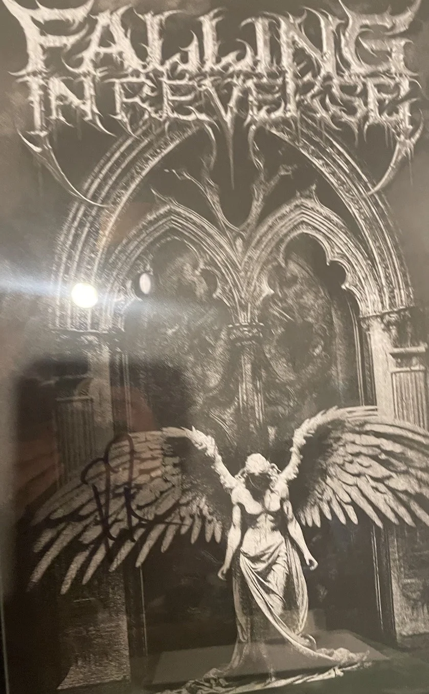Falling In Reverse Ronnie Radke Signed God Is A Weapon 11x17 Print, image 3