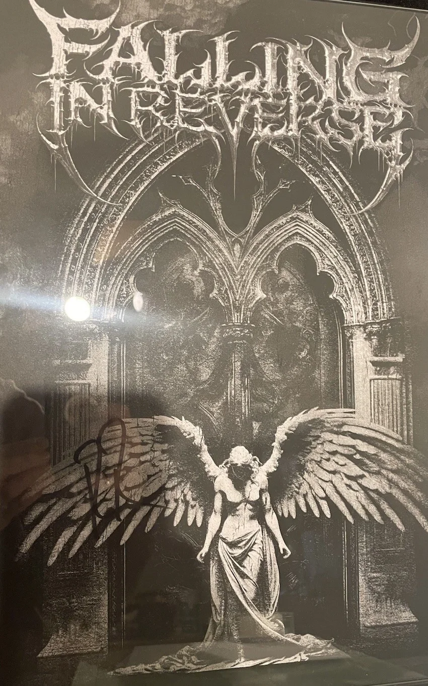 Falling In Reverse Ronnie Radke Signed God Is A Weapon 11x17 Print, image 4
