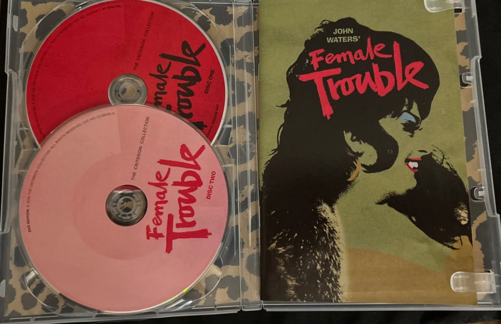 John Waters Female Trouble Autographed, image 2