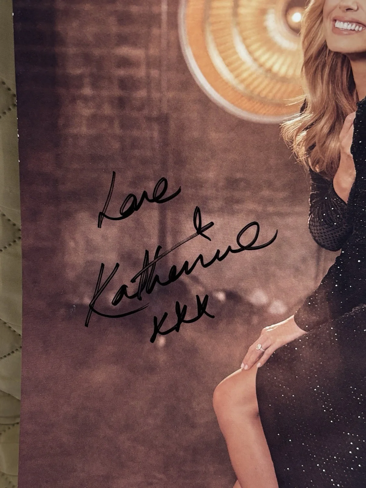 KATHERINE JENKINS Signed 11X16 Photo POSTER SINGER SHIPS FREE, изображение 2