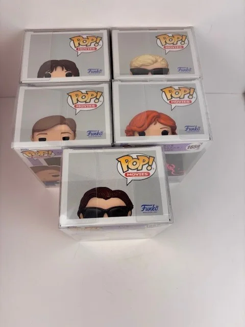 Ringwald, Nelson, Estevez, Sheedy, Michael Hall — Funko Pop Breakfast Club COMPLETE Set of 5 AUTOGRAPHED w/ COA'S-NIB w/PROTECTORS, изображение 4