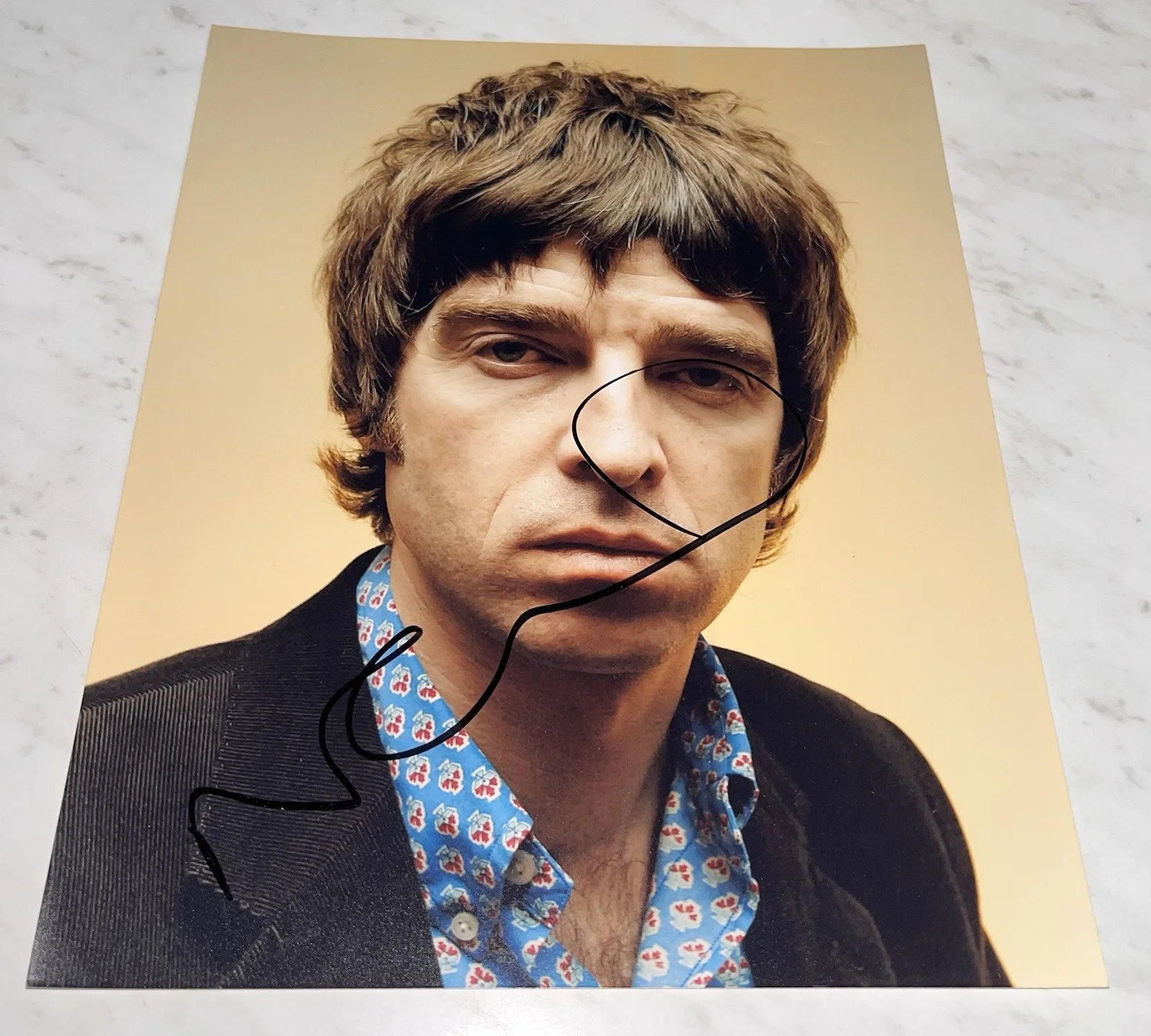 Noel Gallagher Signed Photo Oasis, image 2