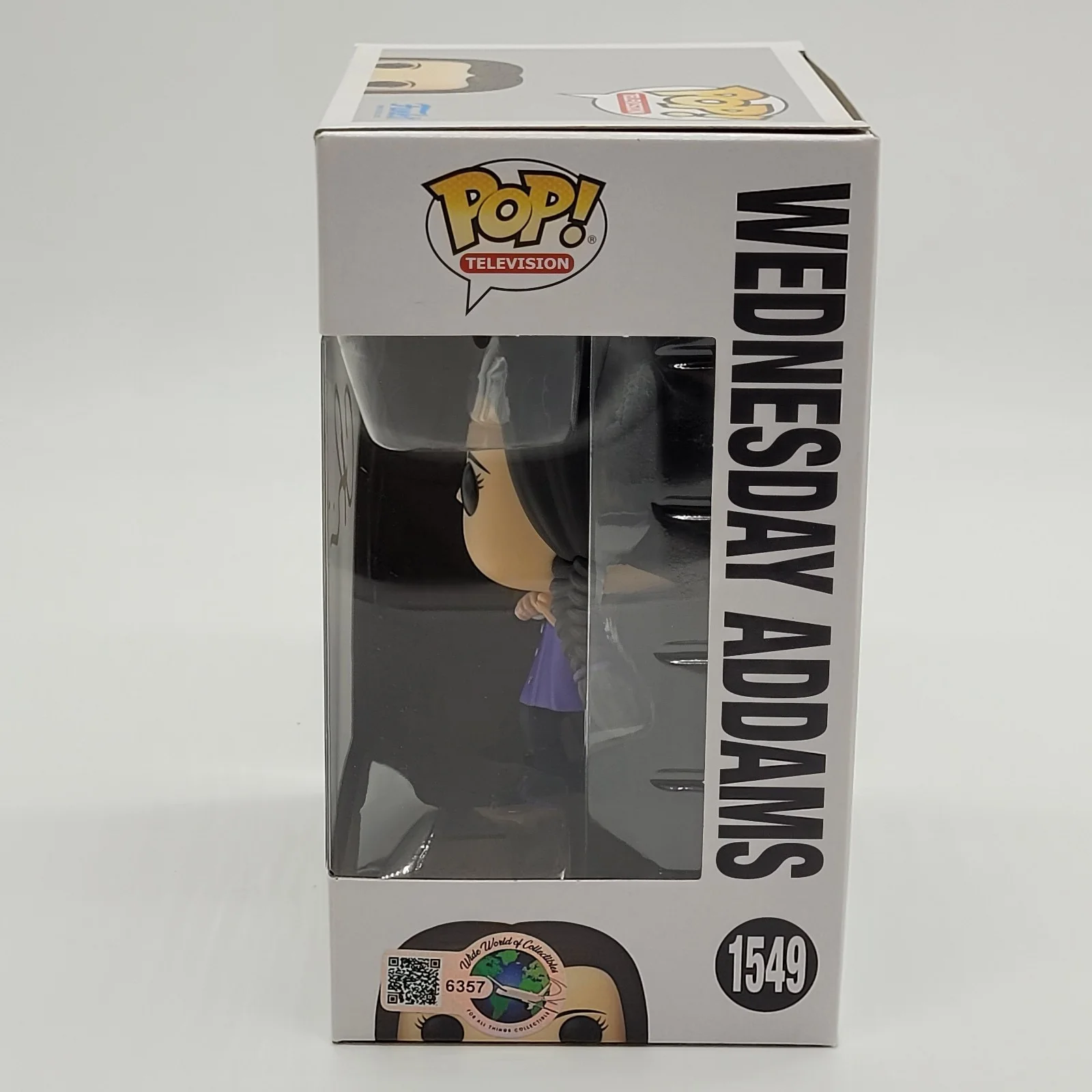 Christina Ricci — Christina Ricci Signed Addams Family Wednesday #1549 Funko Pop! W/ Pop Protector, изображение 5
