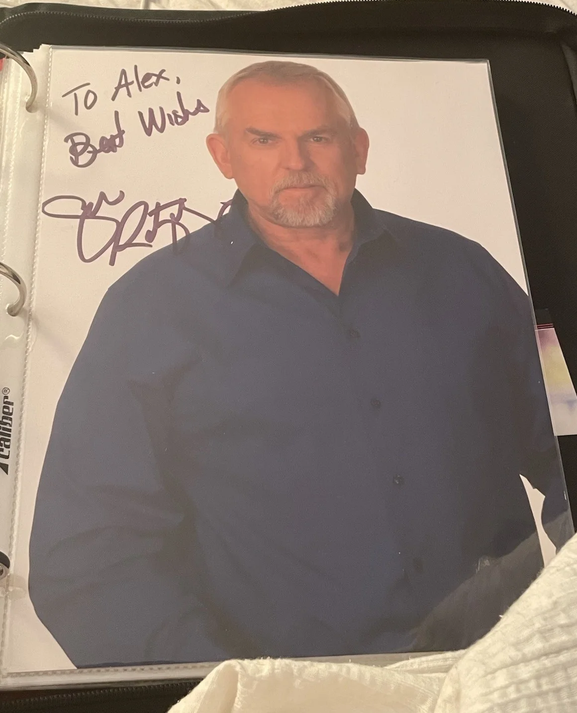 John Ratzenberger — John Ratzenberger Autograph 8x10 Color Signed Photo Cheers Toy Story Actor HAM