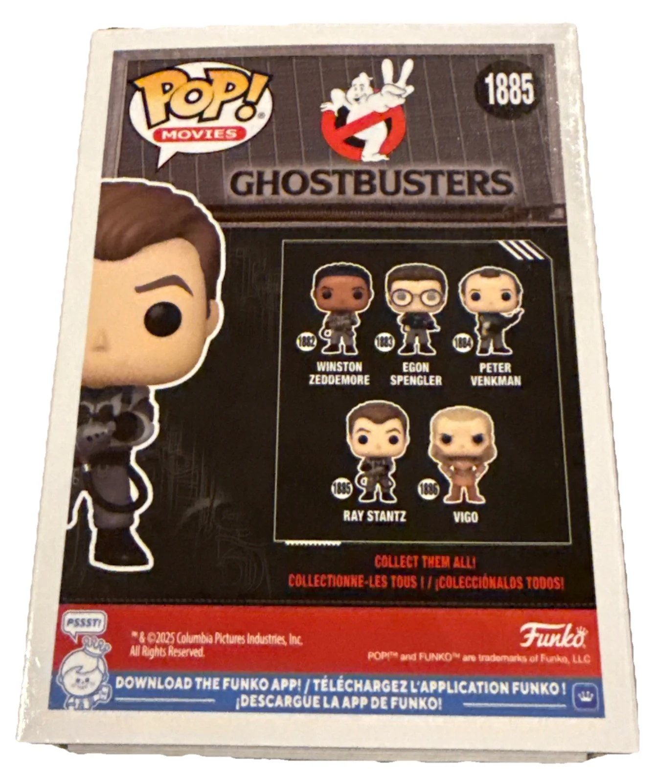 Dan Aykroyd — DAN AYKROYD signed (GHOSTBUSTERS) Ray Stantz Funko Pop #1885 BECKETT 3W041848, изображение 3