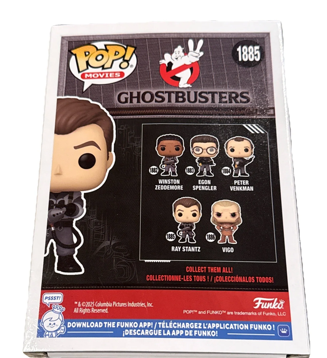 Dan Aykroyd — DAN AYKROYD signed (GHOSTBUSTERS) Ray Stantz Funko Pop #1885 BECKETT 3W041846, image 3