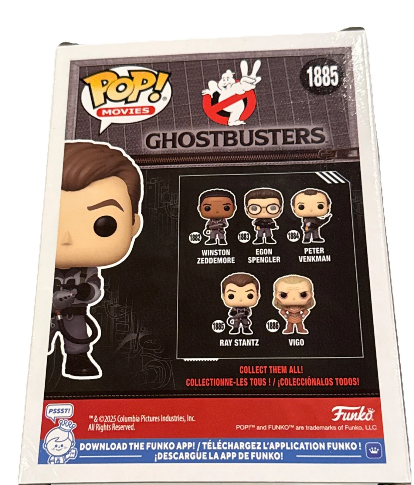 Dan Aykroyd — DAN AYKROYD signed (GHOSTBUSTERS) Ray Stantz Funko Pop #1885 BECKETT 3W041845, image 3