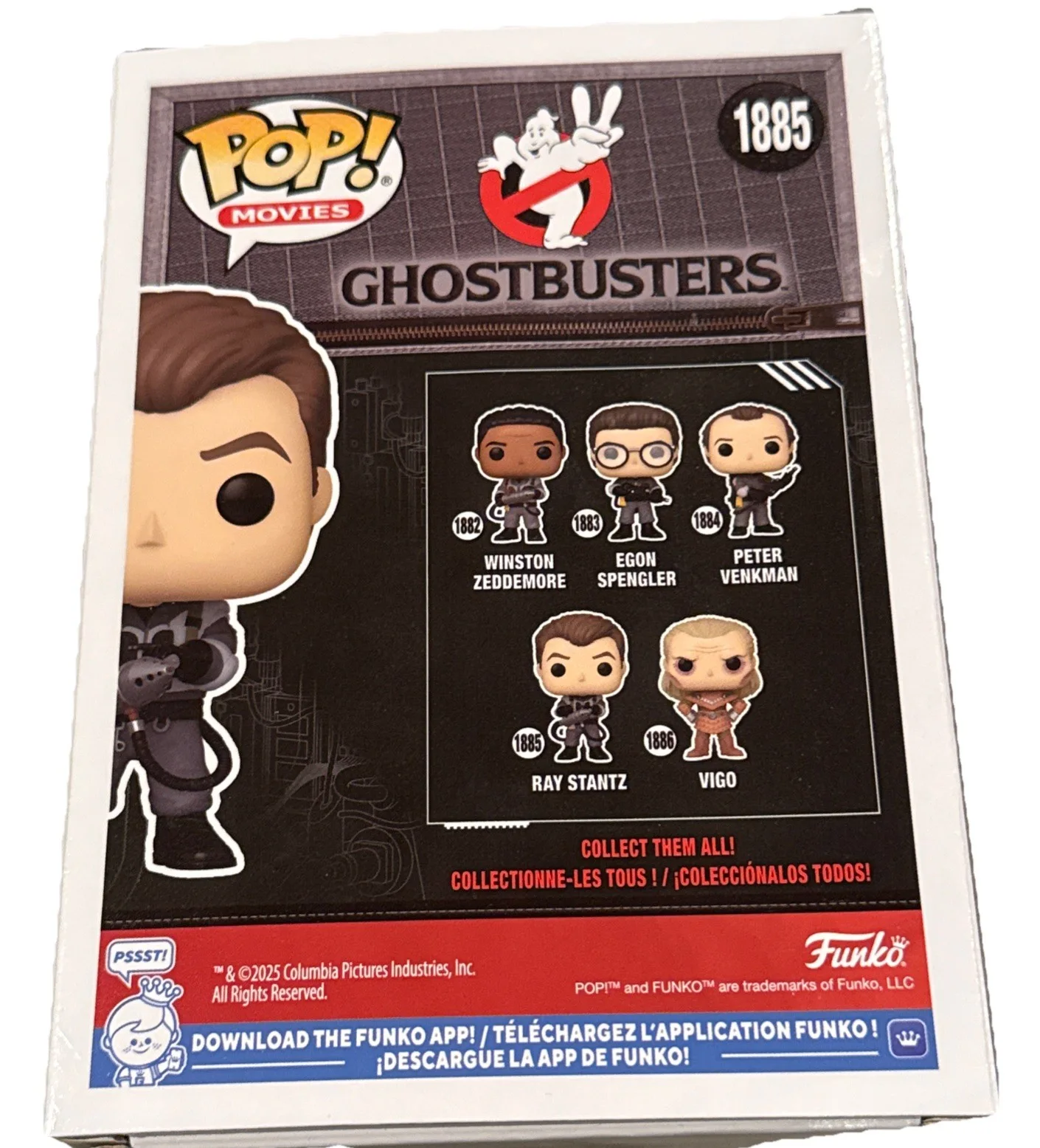 Dan Aykroyd — DAN AYKROYD signed (GHOSTBUSTERS) Ray Stantz Funko Pop #1885 BECKETT 3W041847, изображение 3