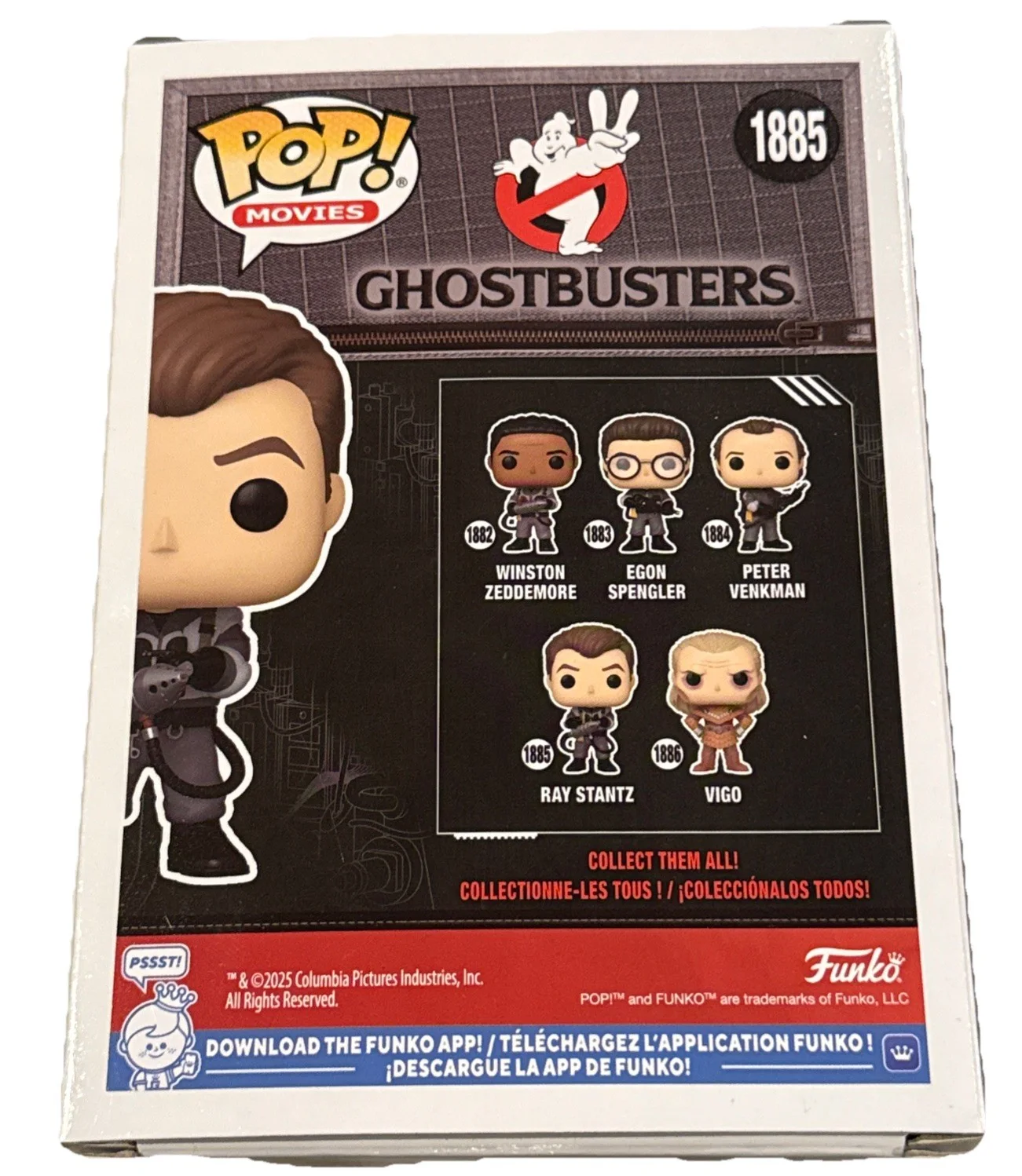 Dan Aykroyd — DAN AYKROYD signed (GHOSTBUSTERS) Ray Stantz Funko Pop #1885 BECKETT 3W041850, изображение 3