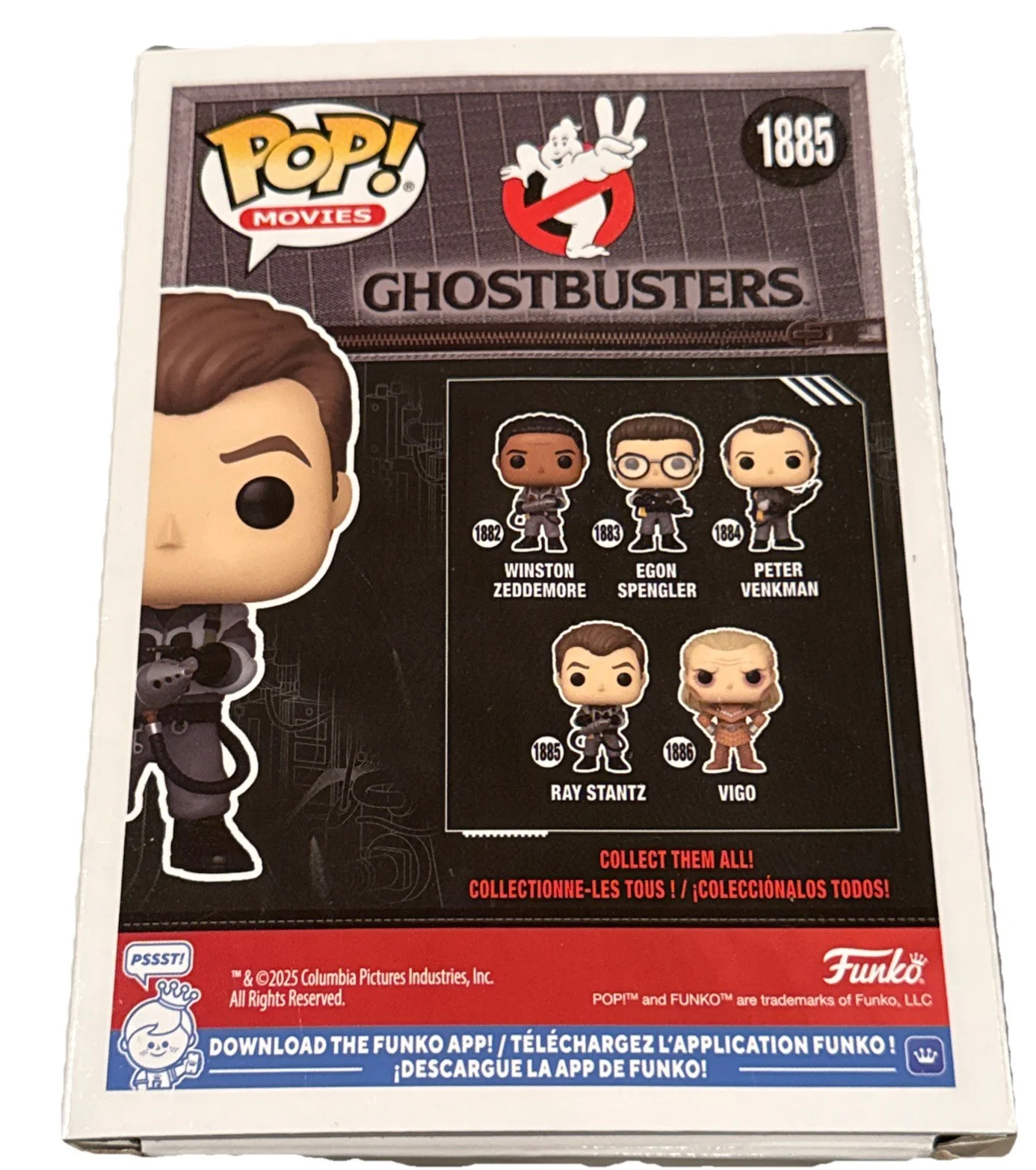 Dan Aykroyd — DAN AYKROYD signed (GHOSTBUSTERS) Ray Stantz Funko Pop #1885 BECKETT 3W041851, image 3