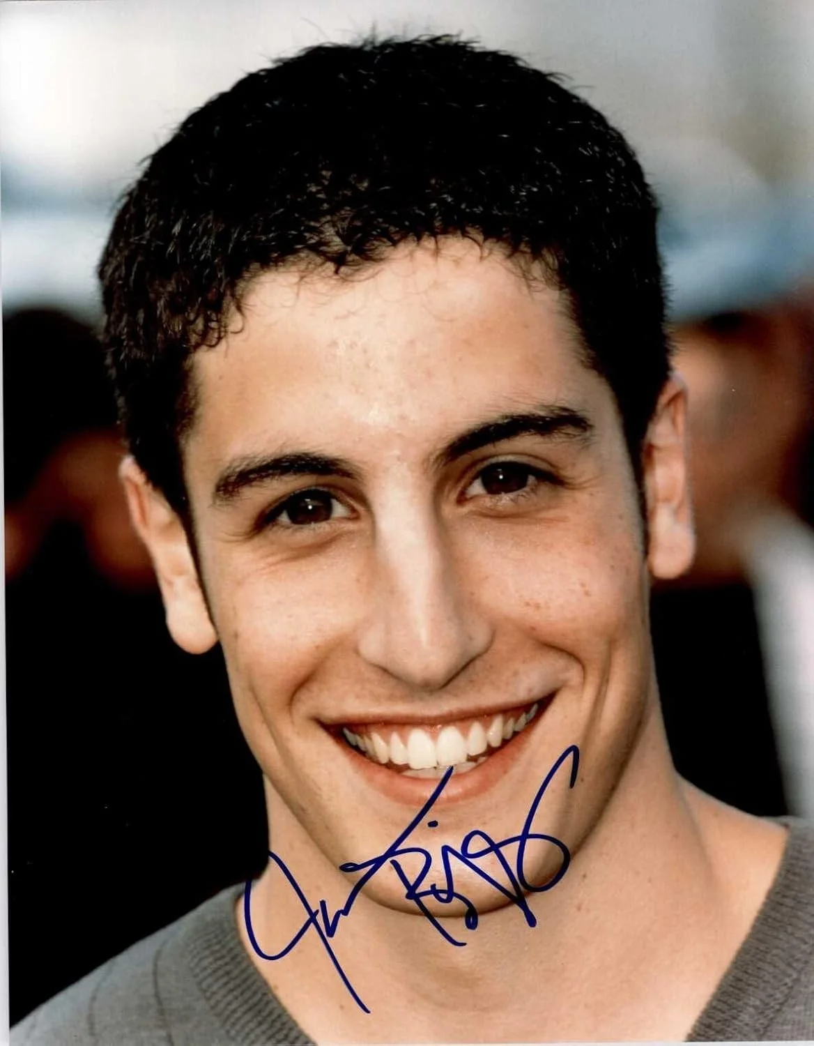 Jason Biggs — Jason Biggs Signed Autographed Color Glossy 8x10 Photo