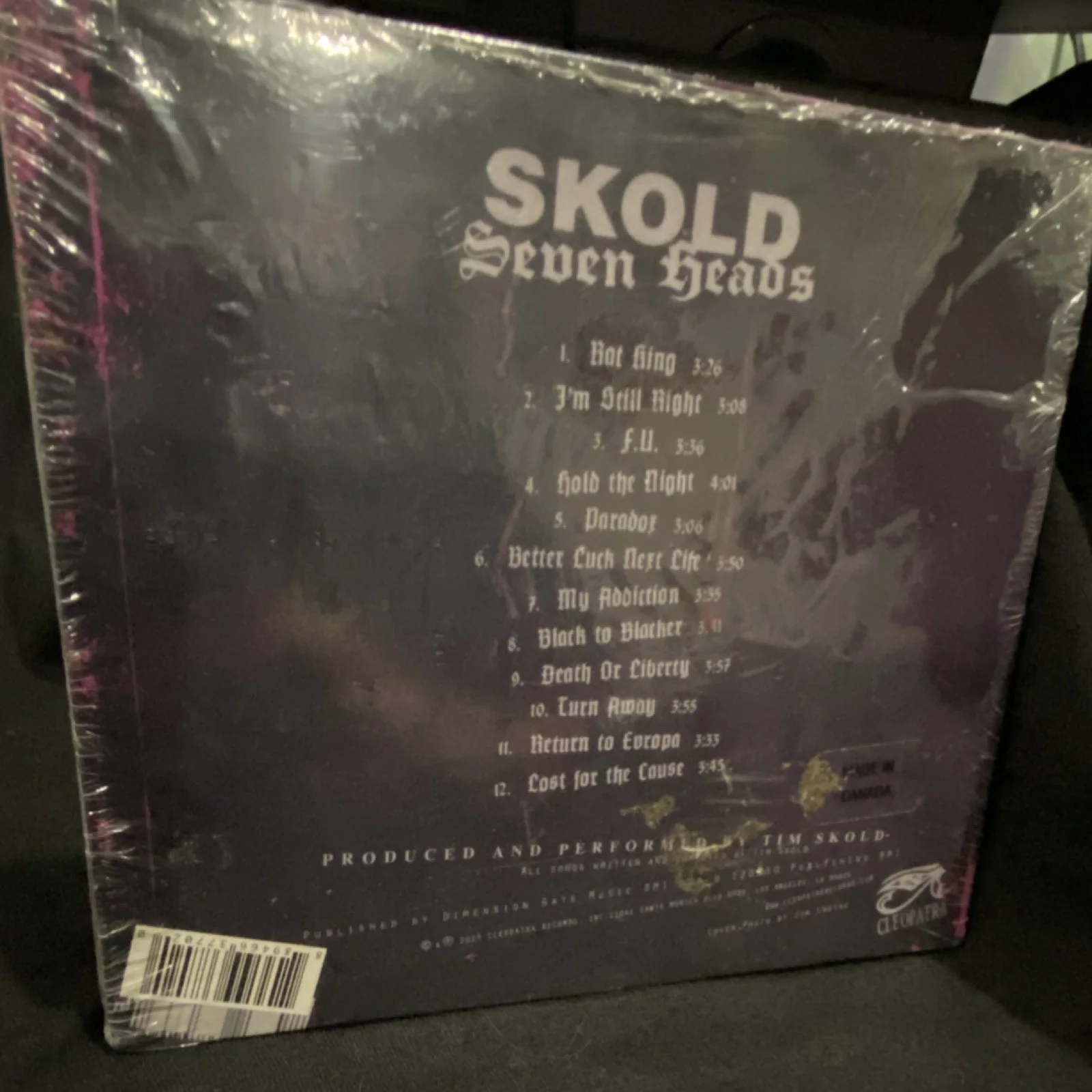 Skold Seven Heads Autographed, image 2