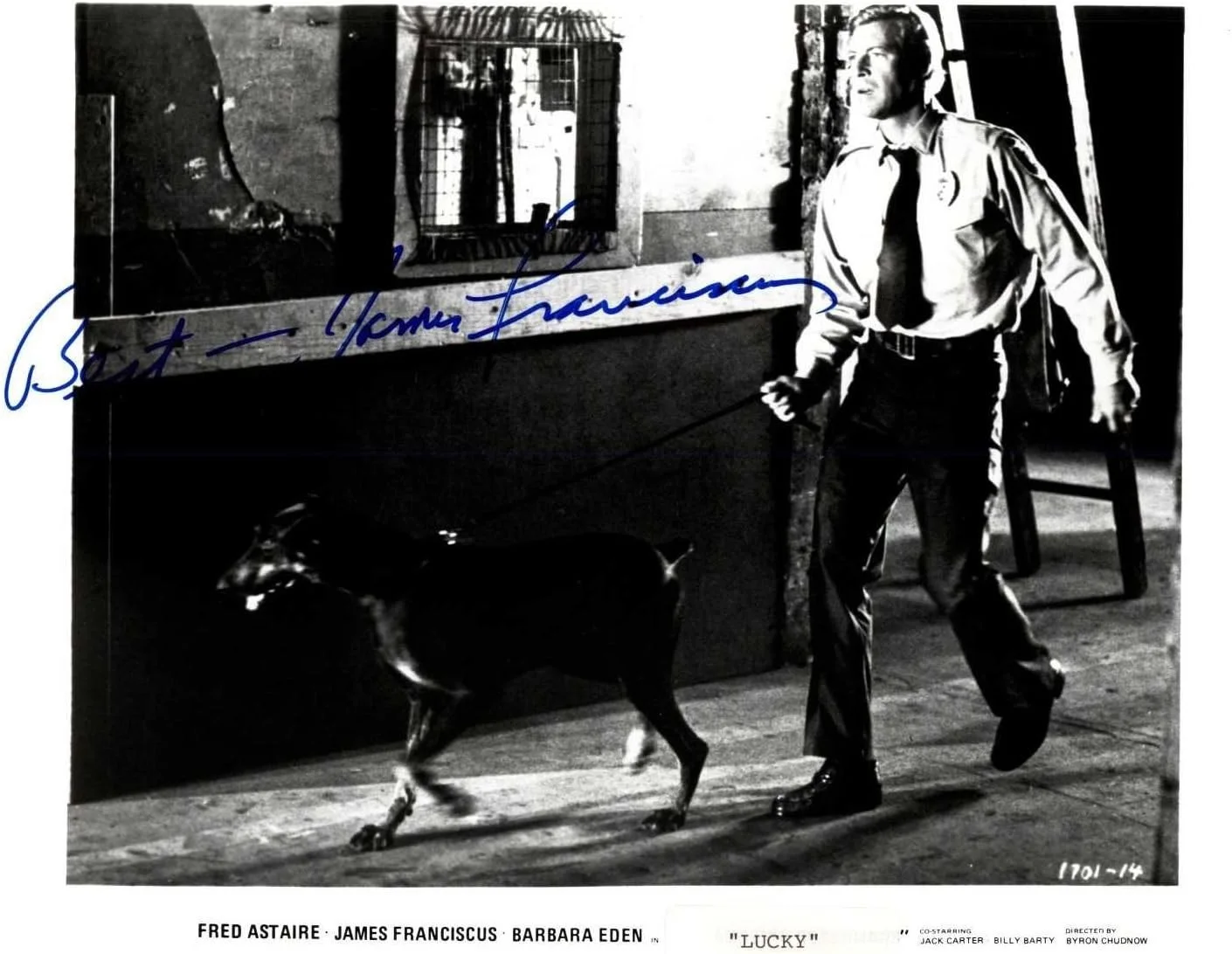 James Franciscus — James Franciscus (d. 1991) Signed Autographed Vintage "Lucky" Glossy 8x10 Photo