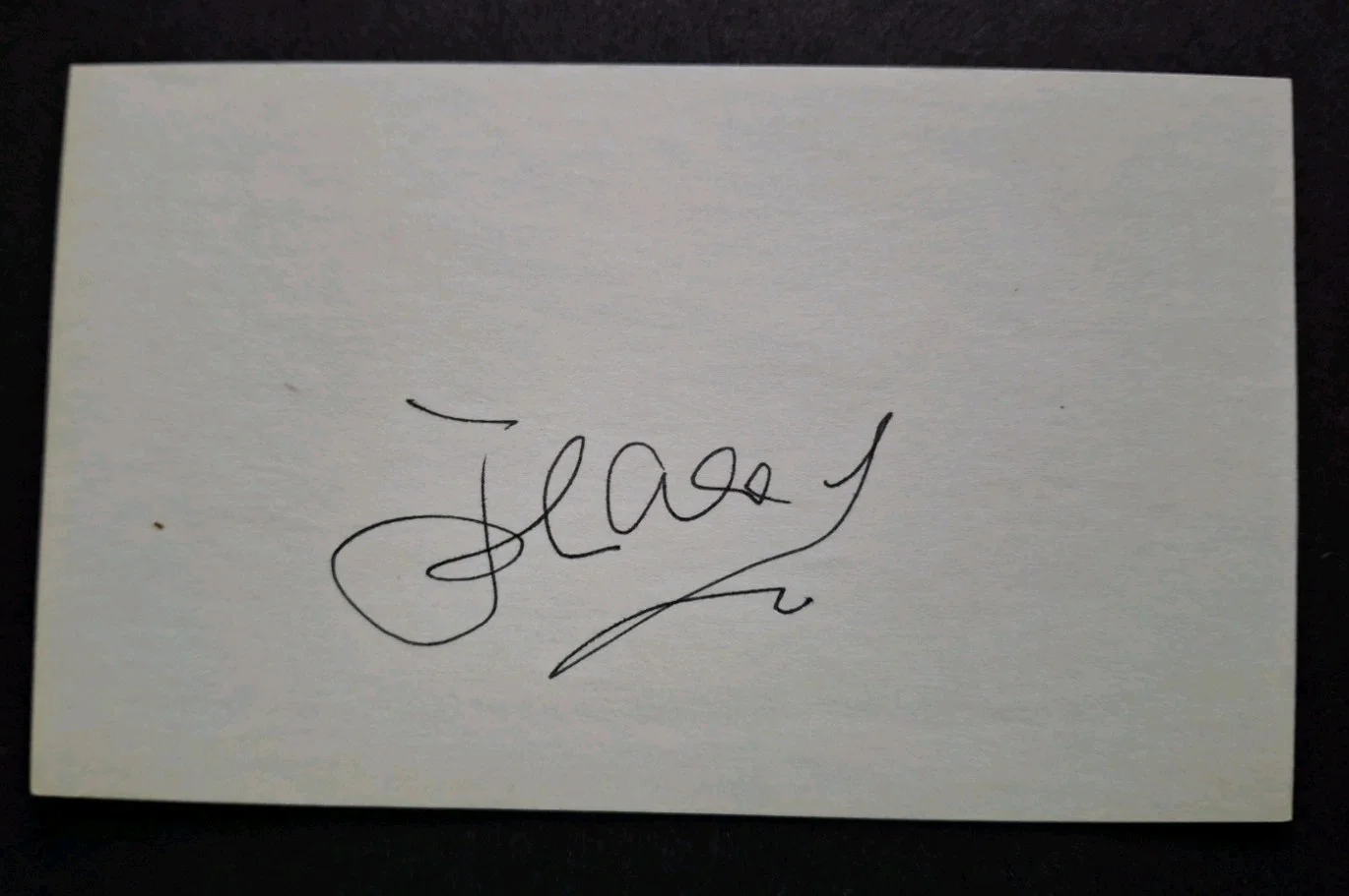 John Cleese — JOHN CLEESE - MONTY PYTHON - SIGNED 3x5 Index Card W/PROOF, изображение 4