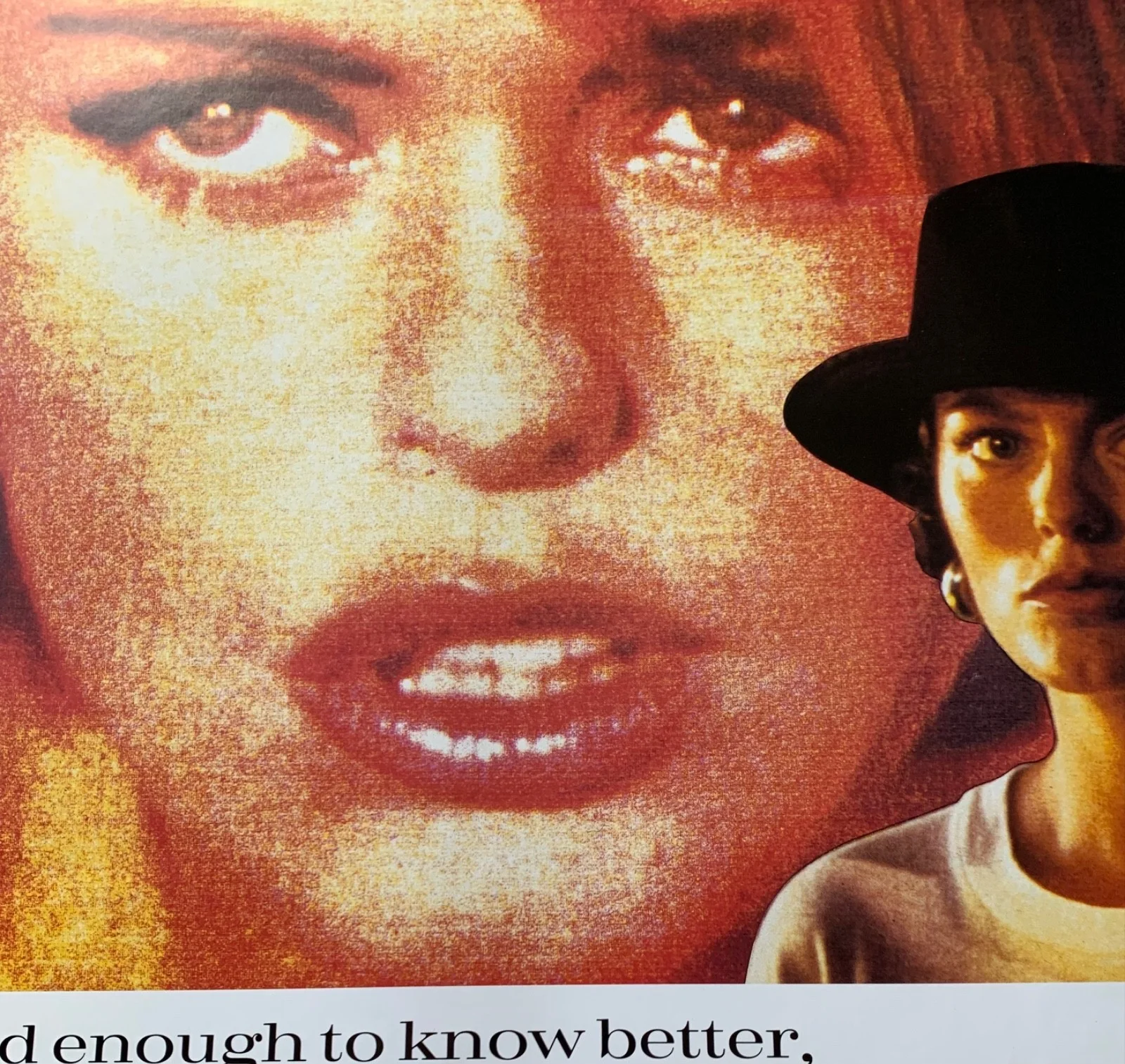 TWENTY ONE / VINTAGE VIDEO FILM POSTER 1990’S BRITISH PATSY KENSIT, image 3