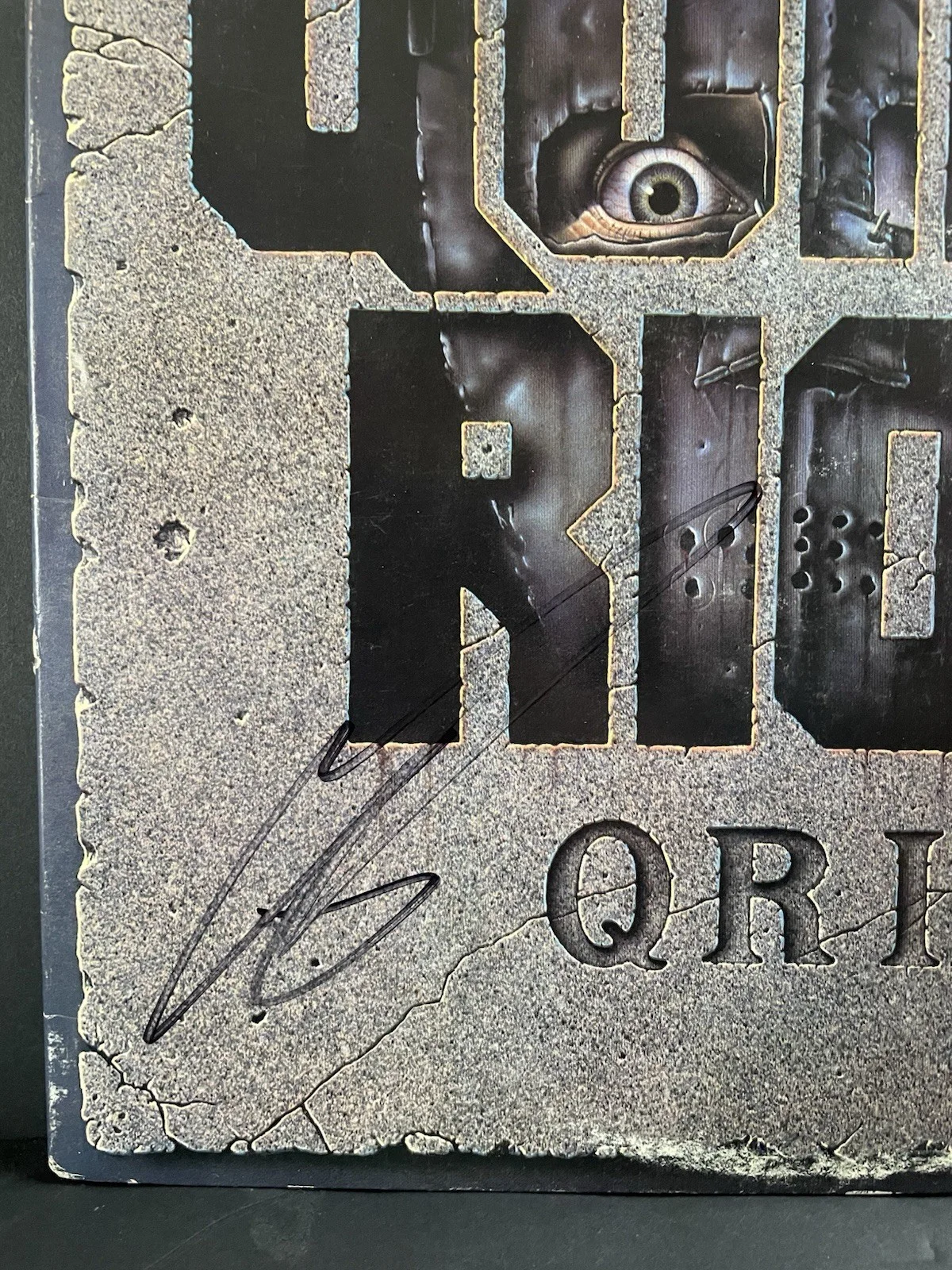 Quiet Riot Frankie Banali Carlos Cavazo Signed QR 3 Album Vinyl Record x2, изображение 2