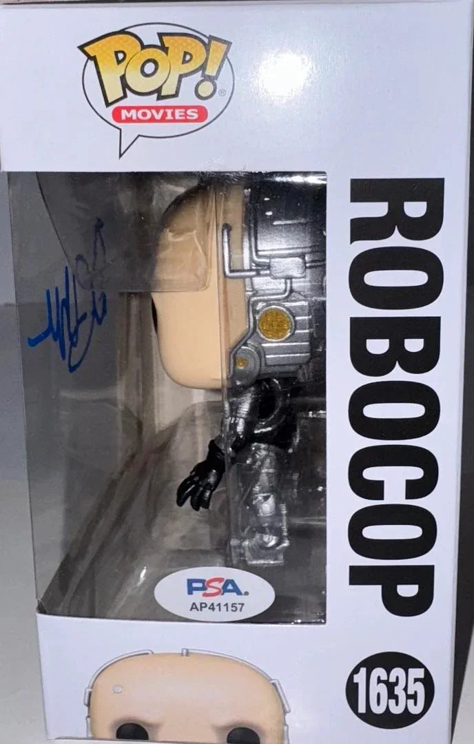 Peter Weller Signed Funko Pop #1635 "Robocop" - PSA, image 4