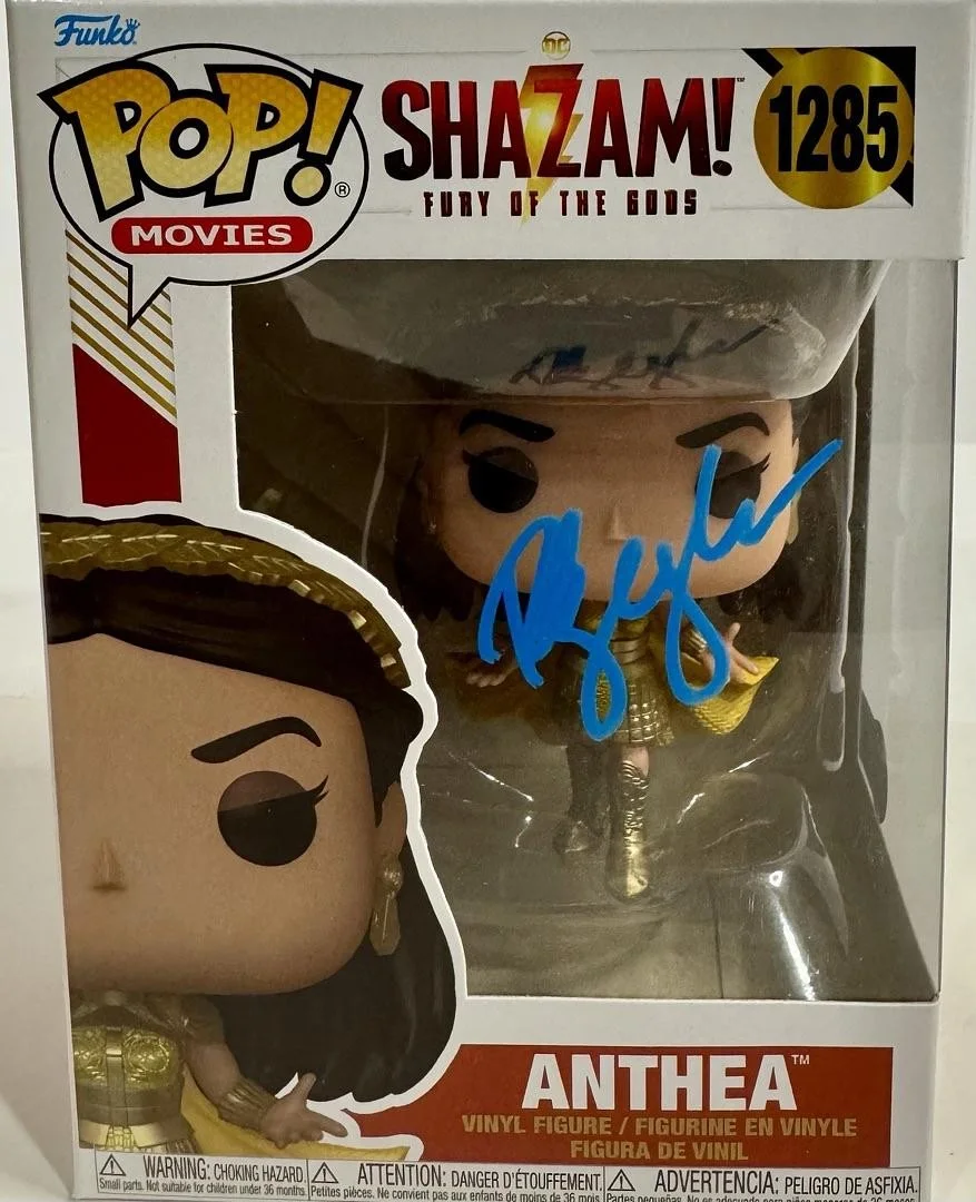 Rachel Zegler Signed Funko Pop #1285 "Anthea / Shazam" - Beckett COA, изображение 2