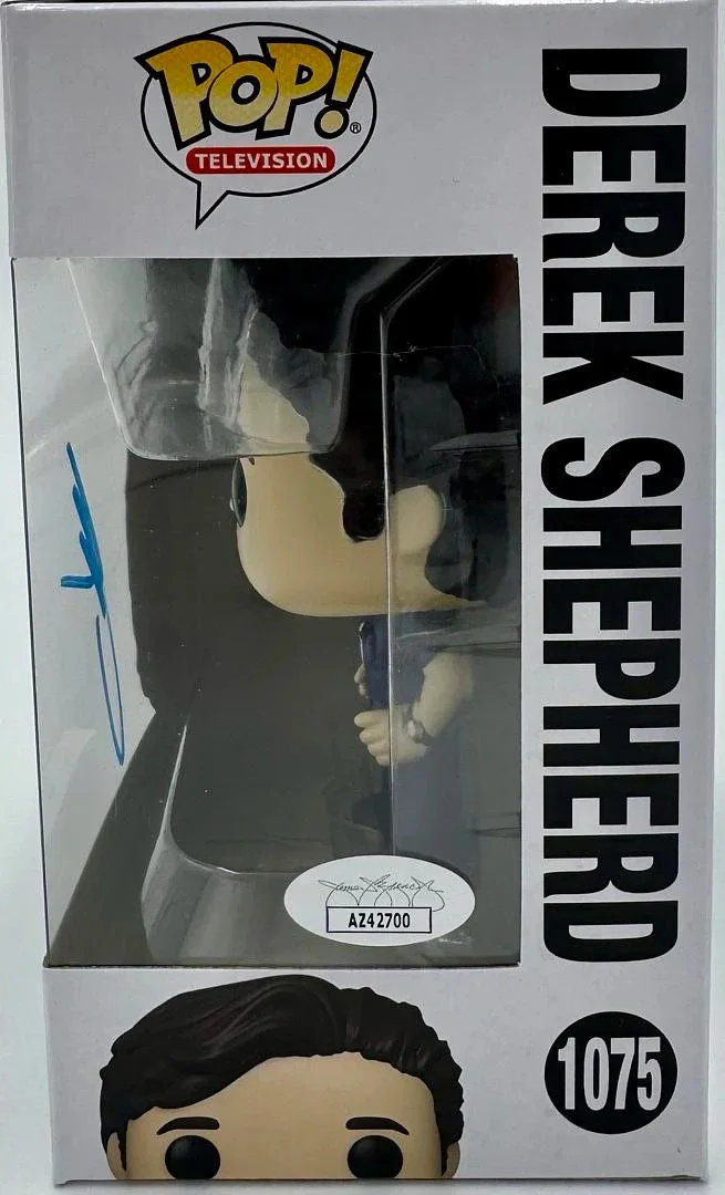 Patrick Dempsey signed Funko #1075 "Grey's Anatomy" - JSA COA, image 3
