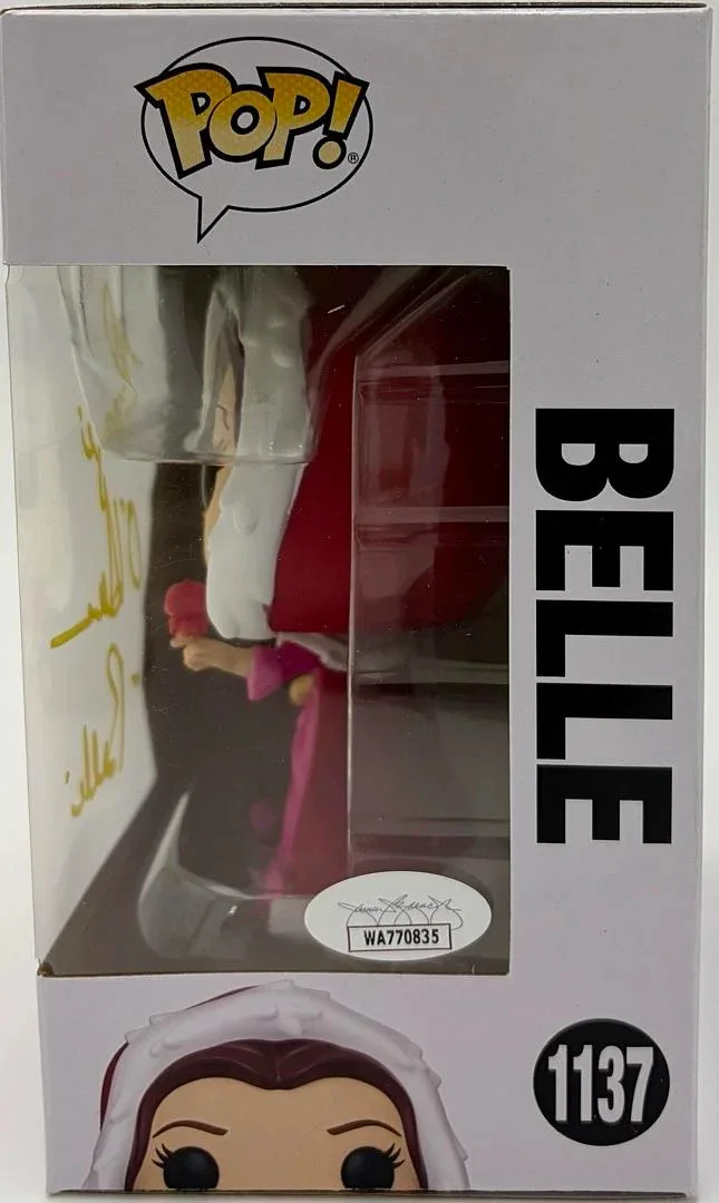 Paige O'Hara signed "Belle" Funko #1137 (Beauty and the Beast) - JSA COA, изображение 3
