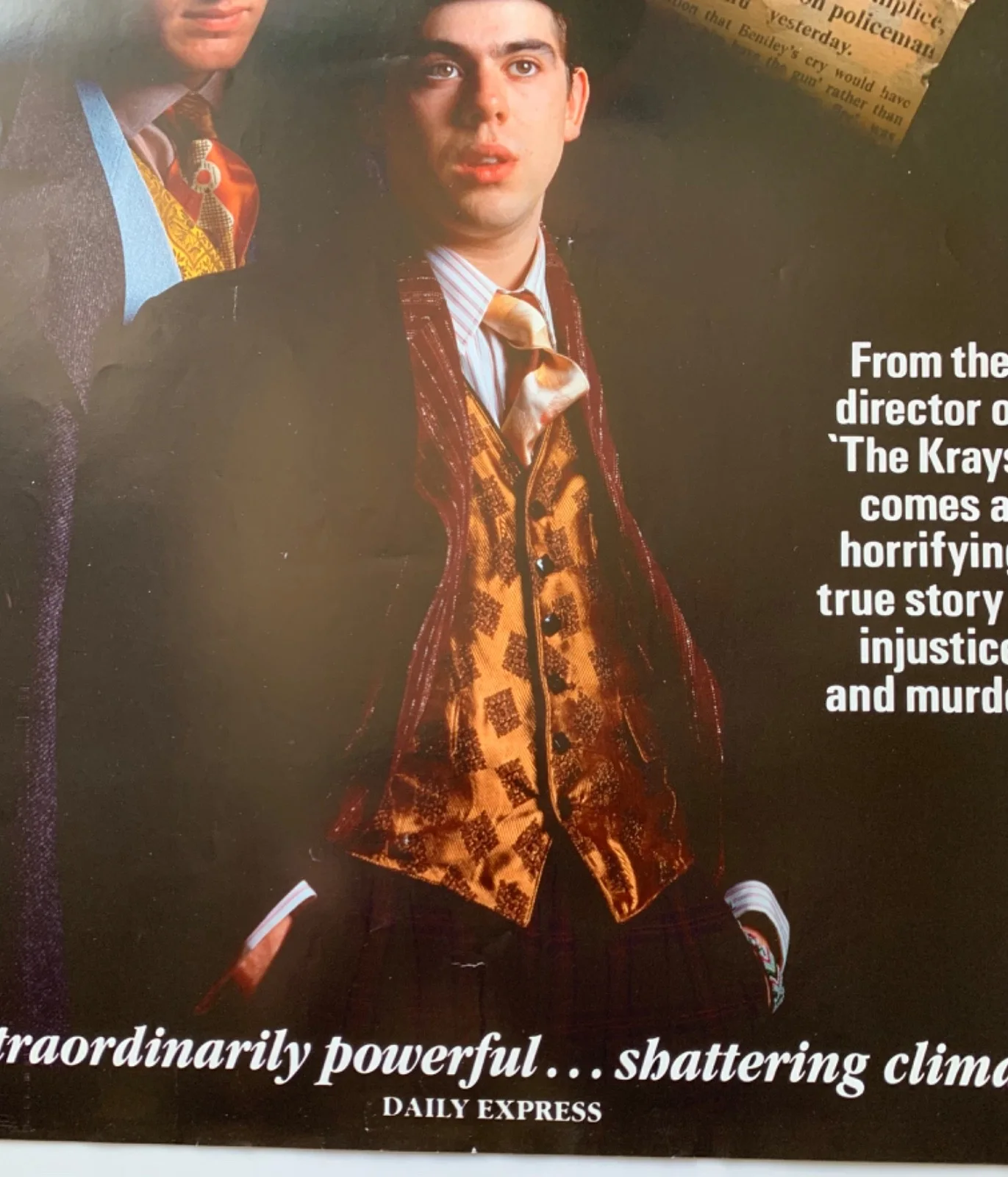 LET HIM HAVE IT / VINTAGE VIDEO FILM POSTER 1990’S BRITISH CHRISTOPHER ECCLESTON, изображение 5