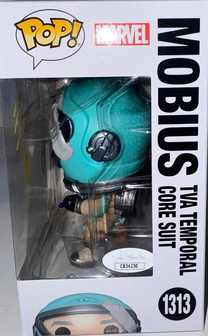Owen Wilson Signed Funko Pop #1313 "Mobius (Loki) - JSA COA, image 4