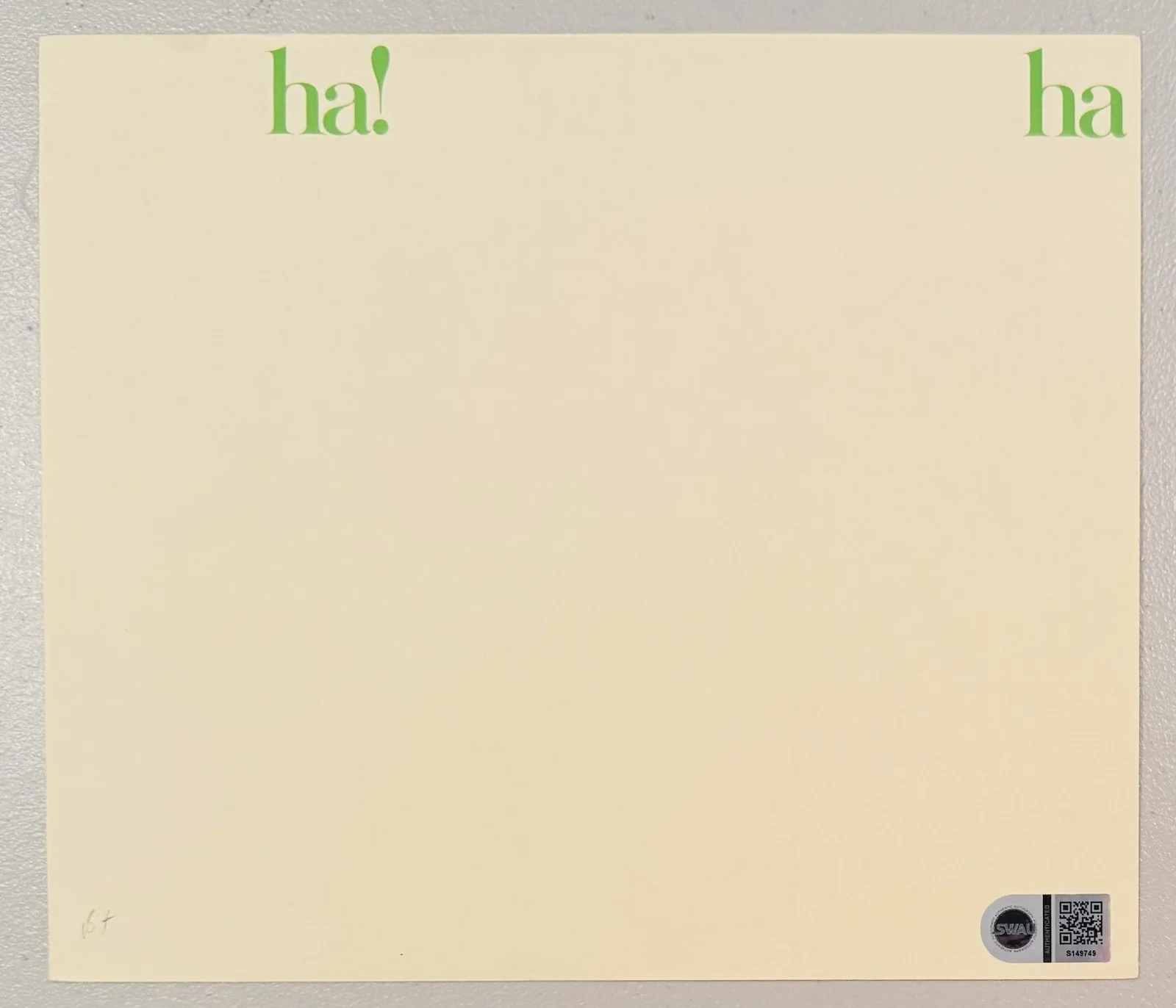 Frank Oz Autographed 8x11 Typed Letter Signed W Great Content SWAU Cert TLS, изображение 3
