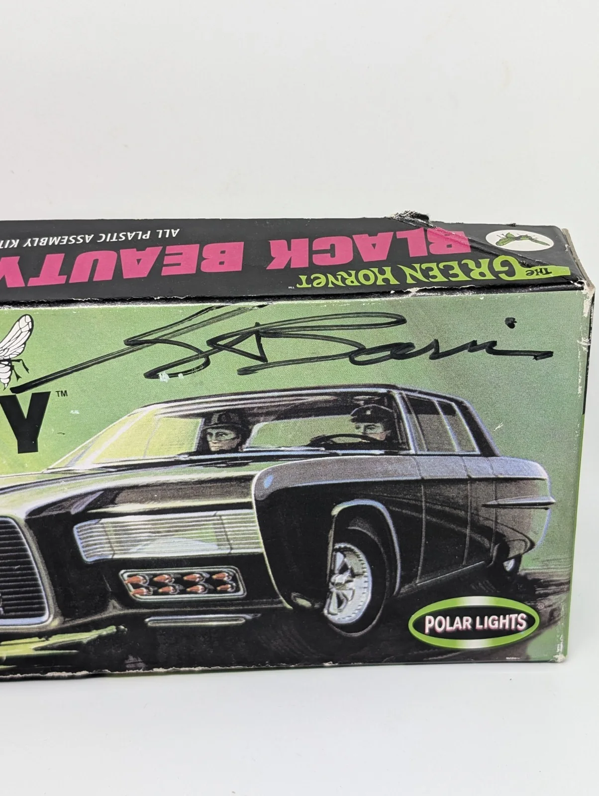 George Barris — Signed By George Barris The Green Hornet Black Beauty Polar Lights Box Only, image 2
