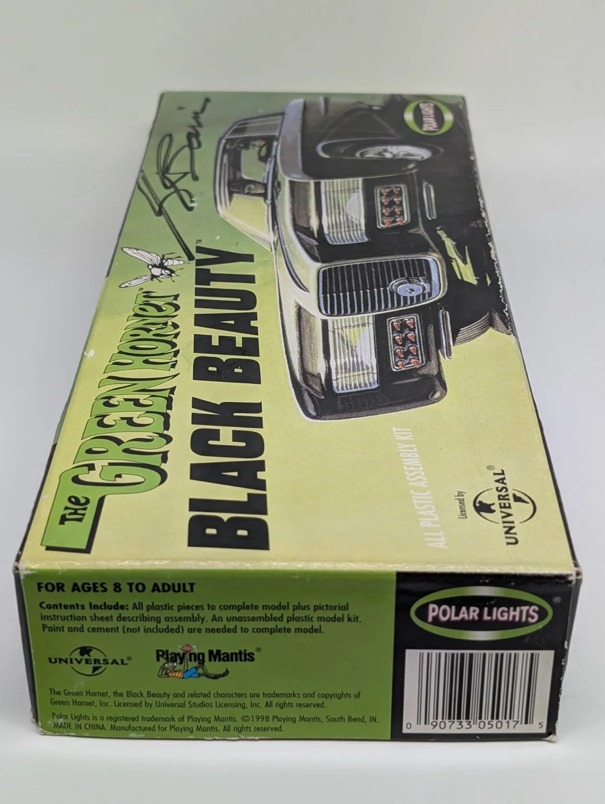 George Barris — Signed By George Barris The Green Hornet Black Beauty Polar Lights Box Only, image 5