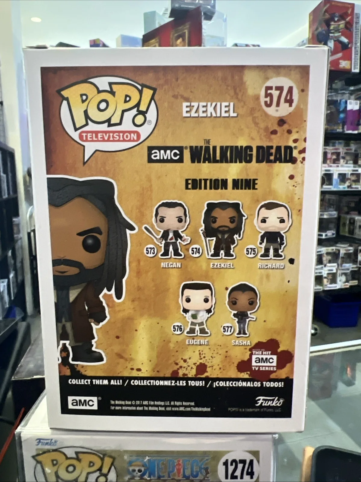 Khary Payton — Walking Dead Khary Payton Funko 574 Ezekiel Inscribed Signed Autograph PSA COA, изображение 3