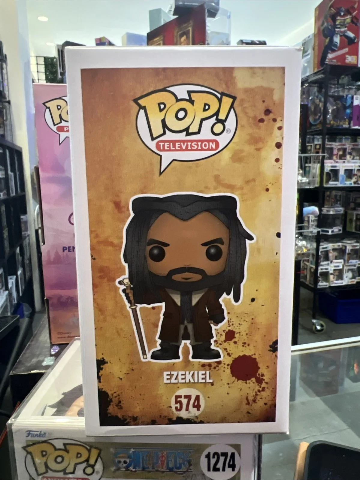Khary Payton — Walking Dead Khary Payton Funko 574 Ezekiel Inscribed Signed Autograph PSA COA, изображение 4