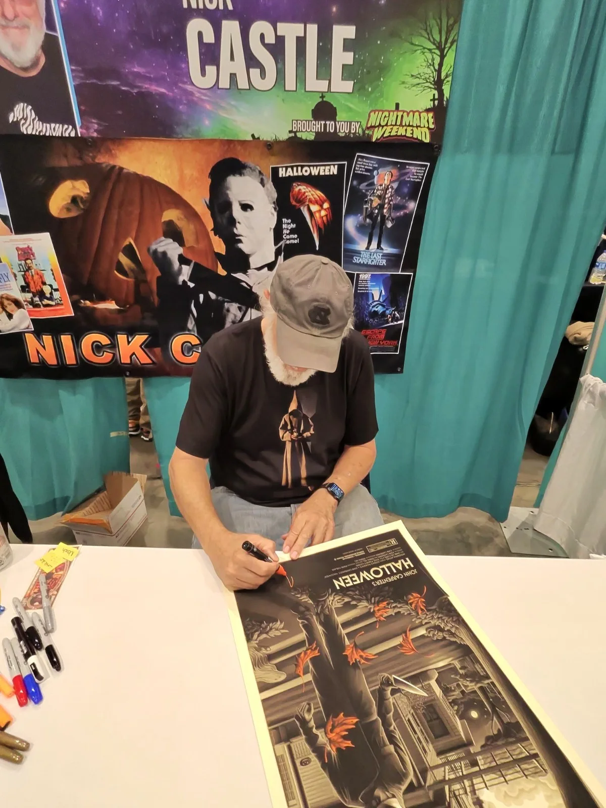 John Carpenter, Nick Castle — SIGNED John Carpenter & Nick Castle Funko Pop! Halloween, image 3